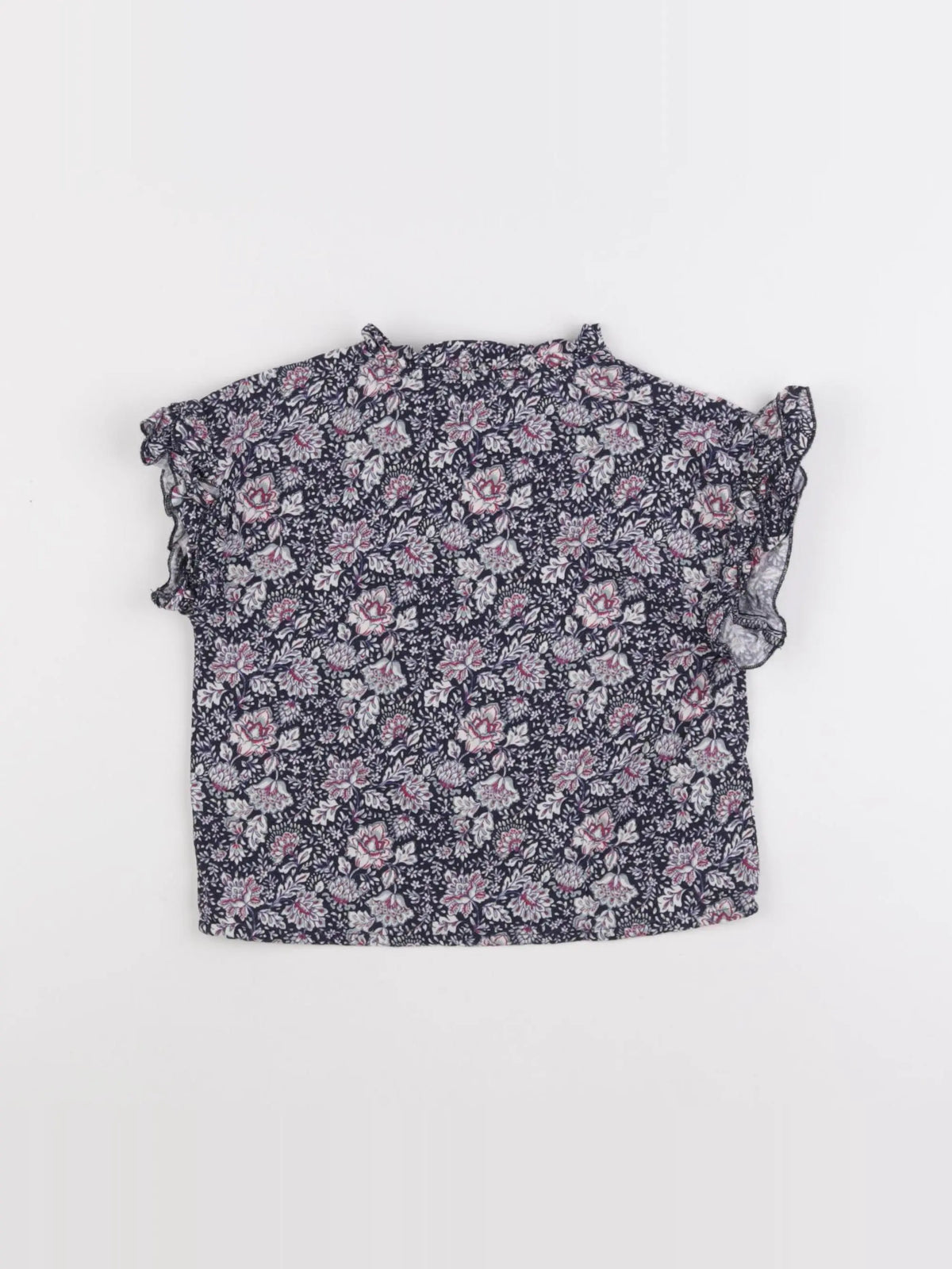 IKKS - blouse bleu - 4 ans