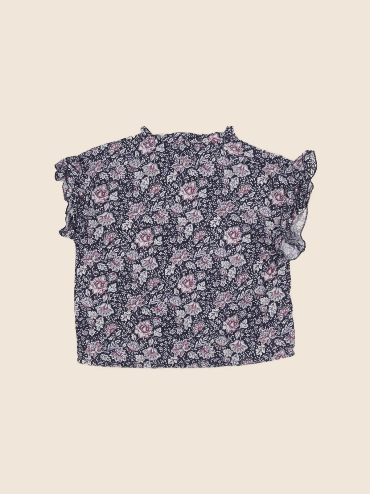 IKKS - blouse bleu - 4 ans