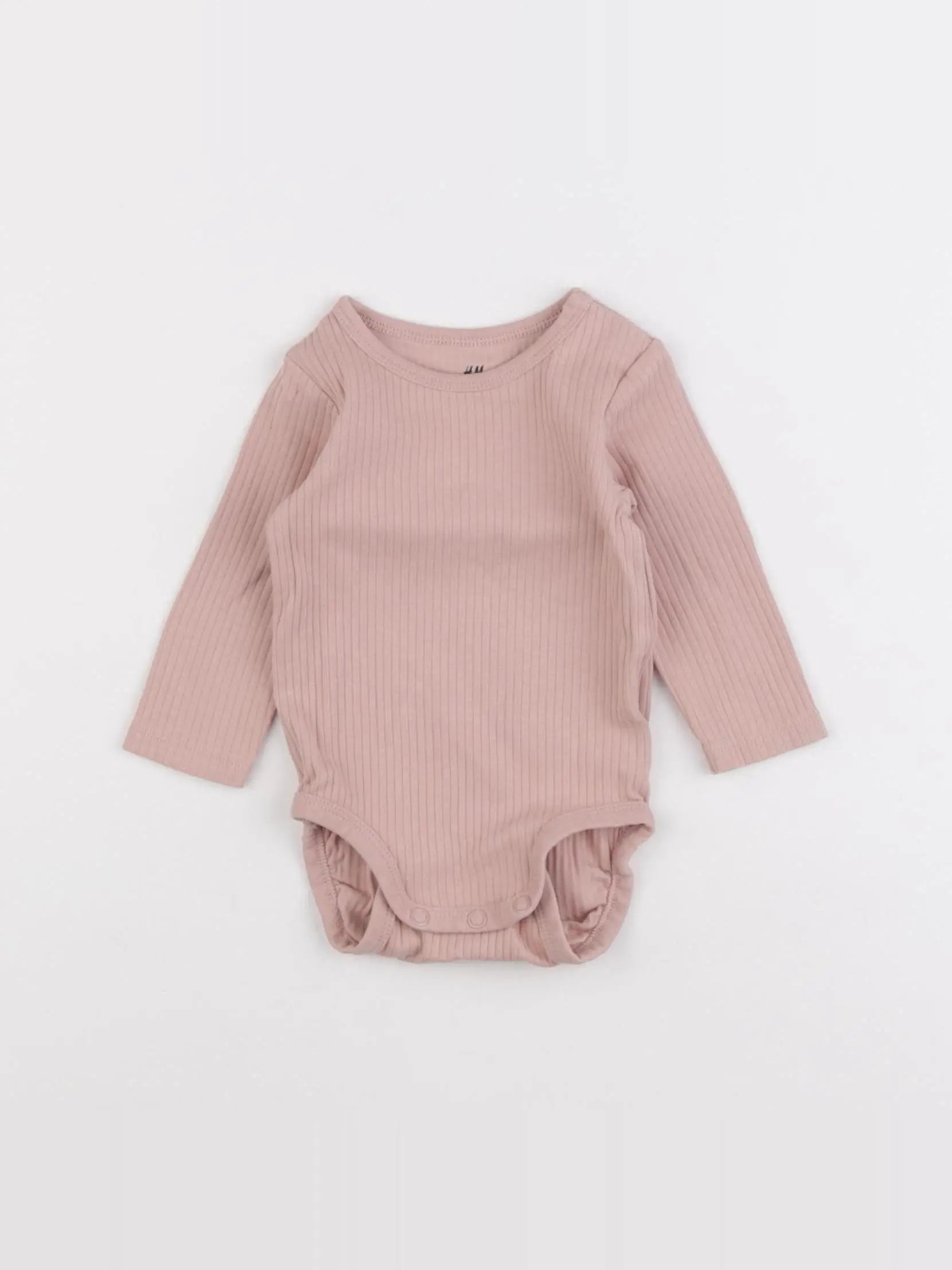 H&M - body rose - 3 mois