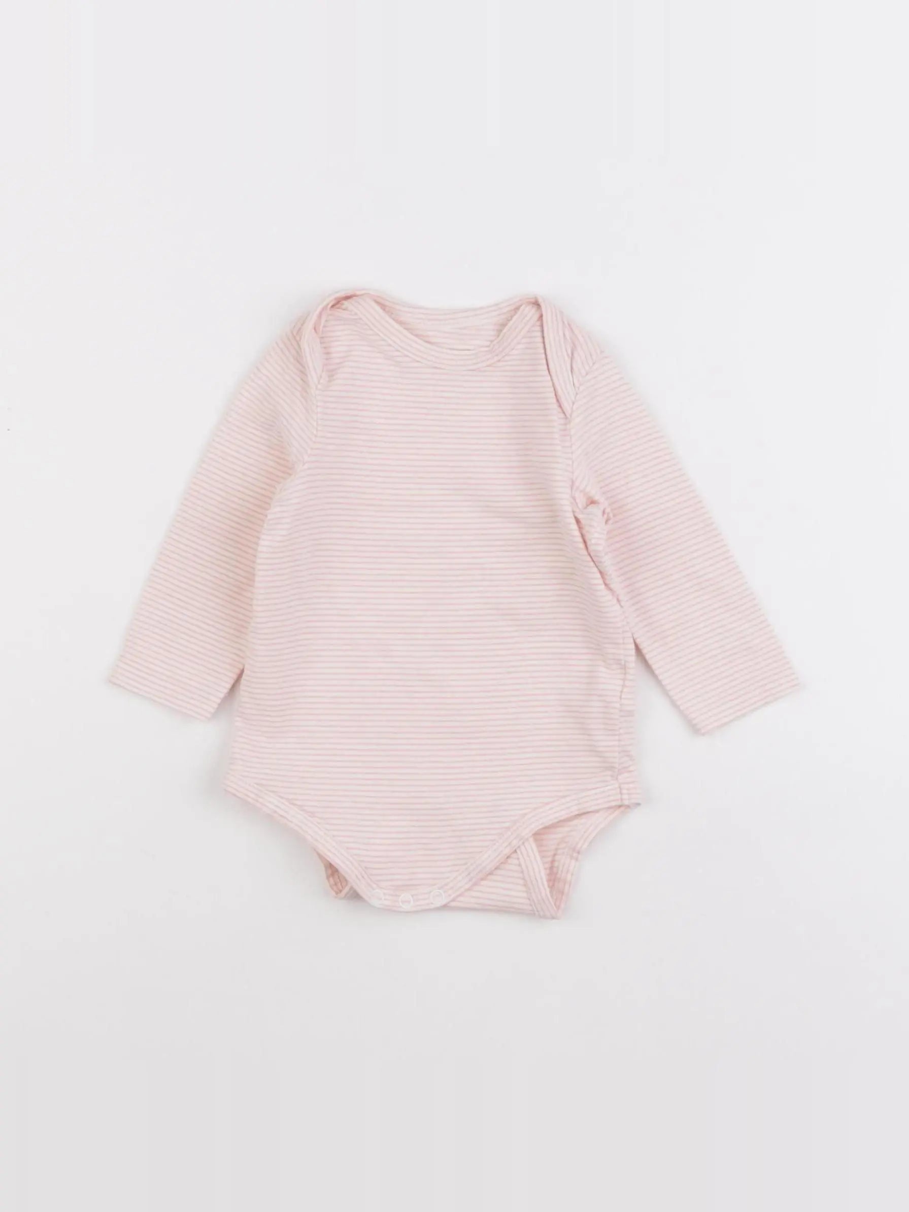 Tape à l'oeil - body rose - 6 mois