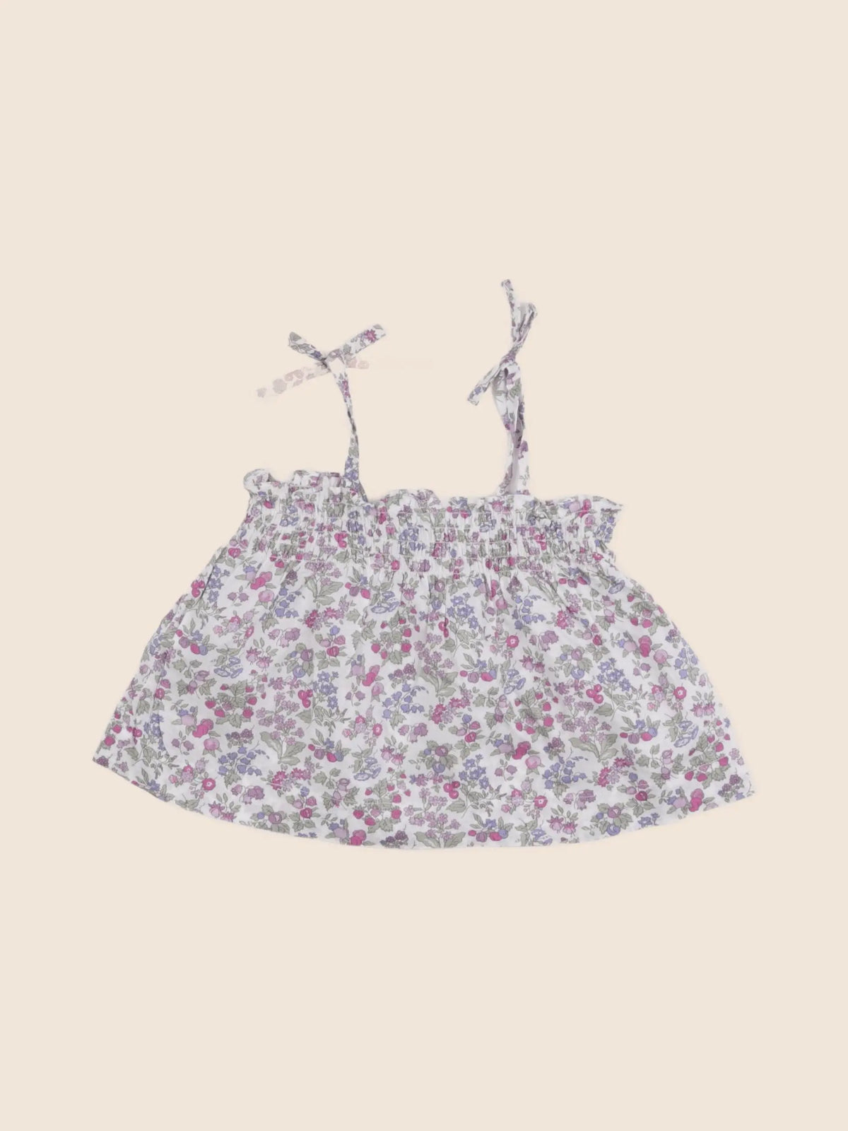 Jacadi - blouse liberty violet - 12 mois