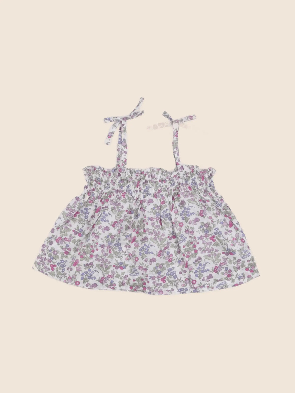Jacadi - blouse liberty violet - 12 mois