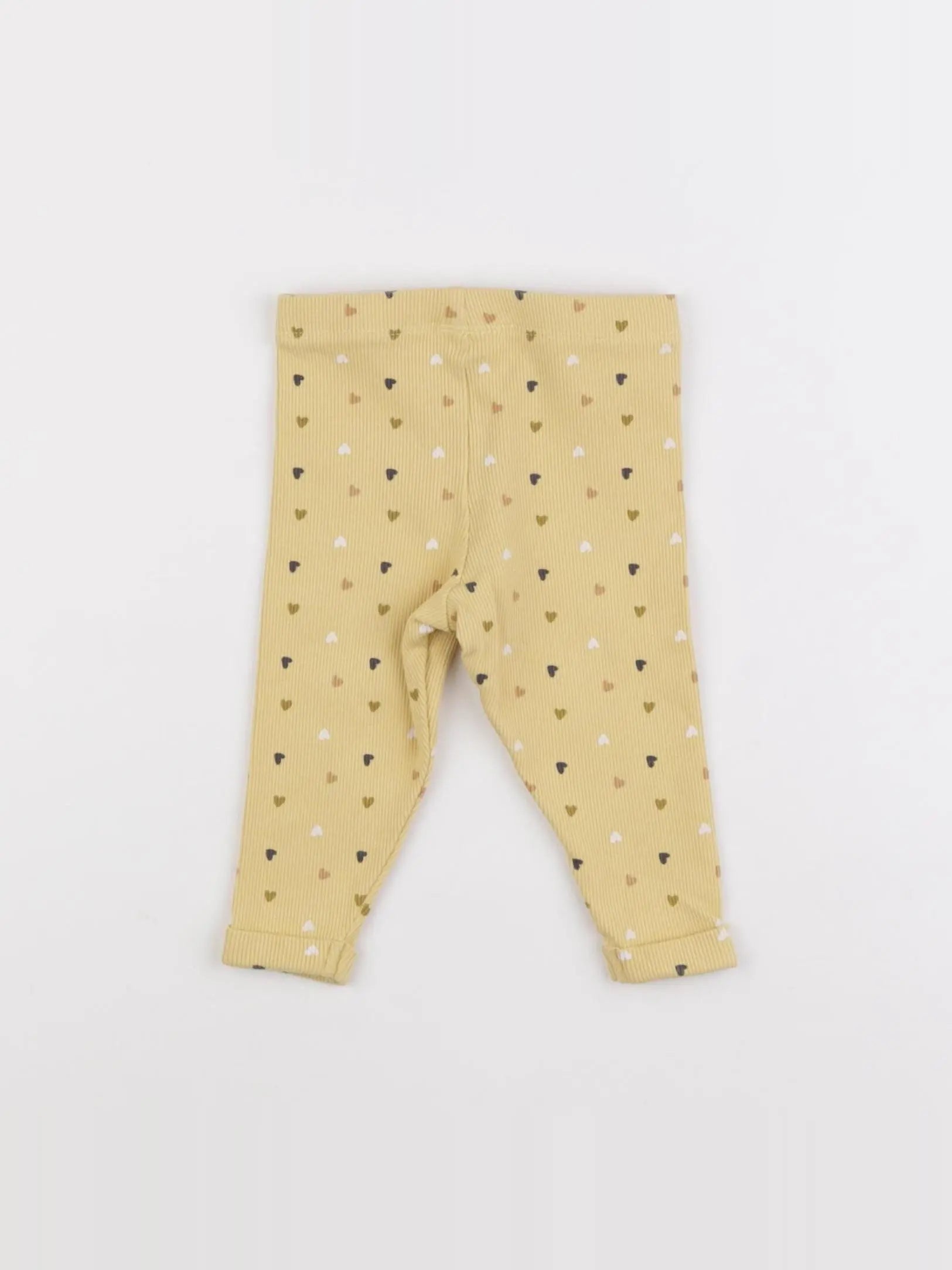 Tape à l'oeil - legging jaune - 6 mois