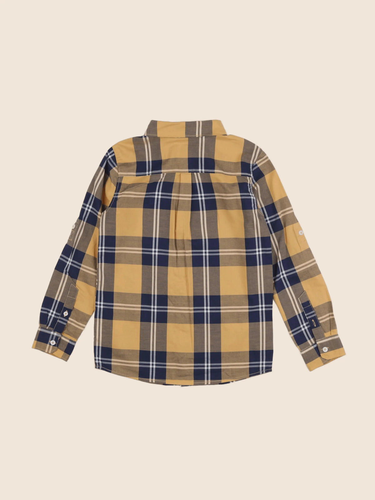 Okaidi - chemise bleu, jaune - 8 ans