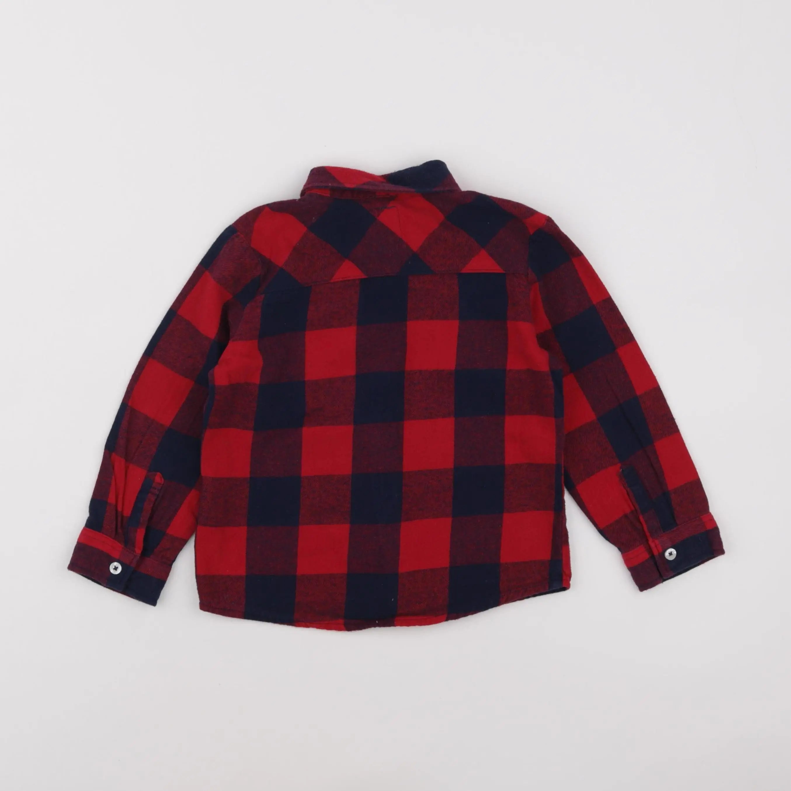 Levi's - chemise rouge, bleu - 24 mois