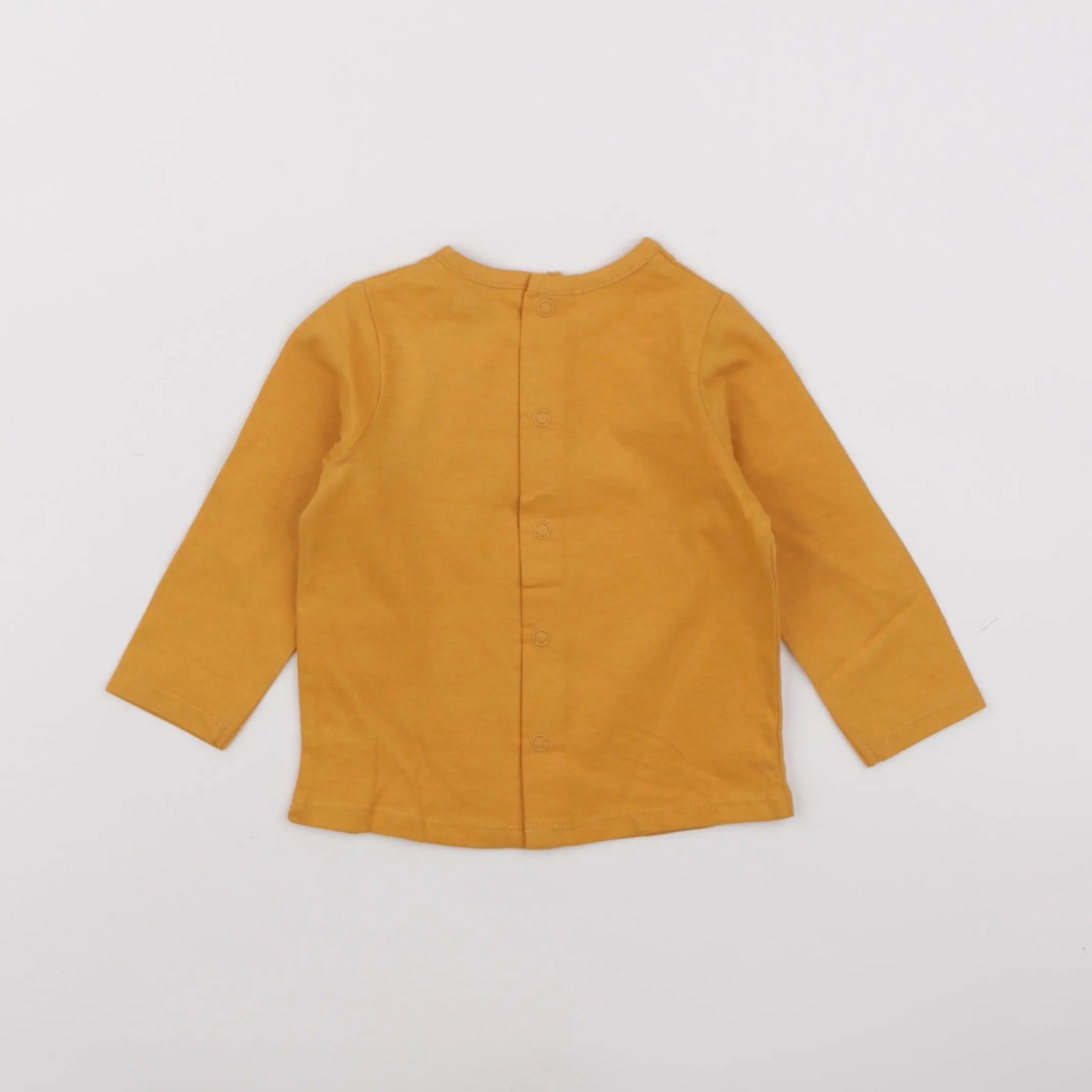 Vertbaudet - tee-shirt orange - 6 mois