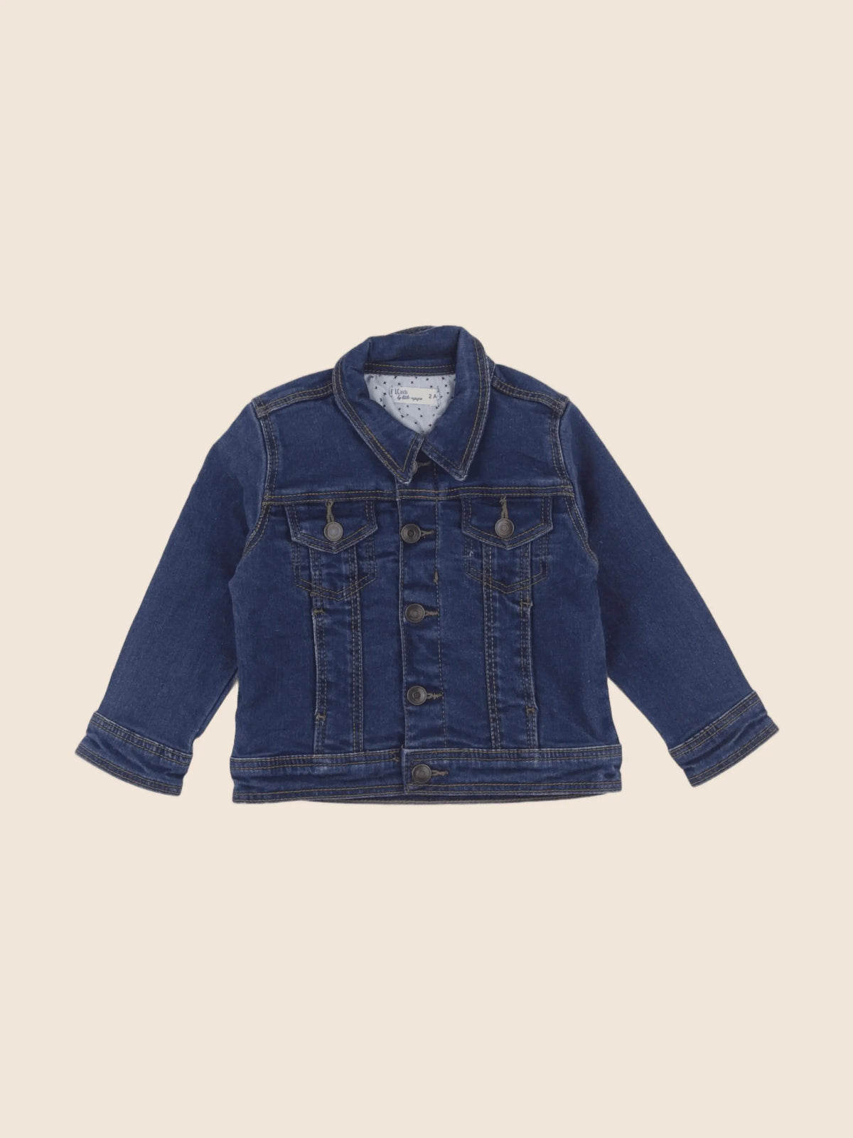 Little Cigogne - veste bleu - 2 ans