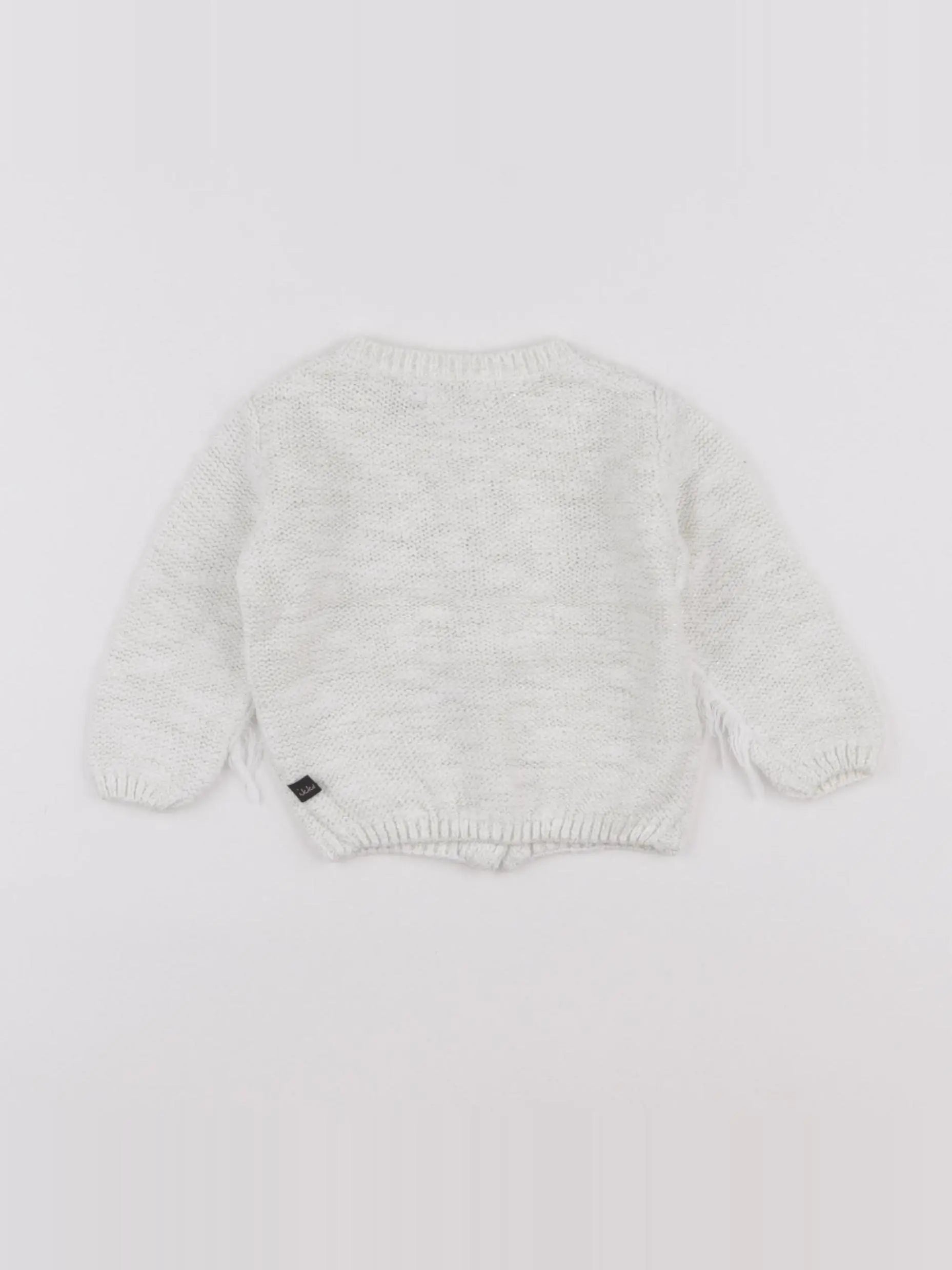 IKKS - gilet blanc, or - 6 mois