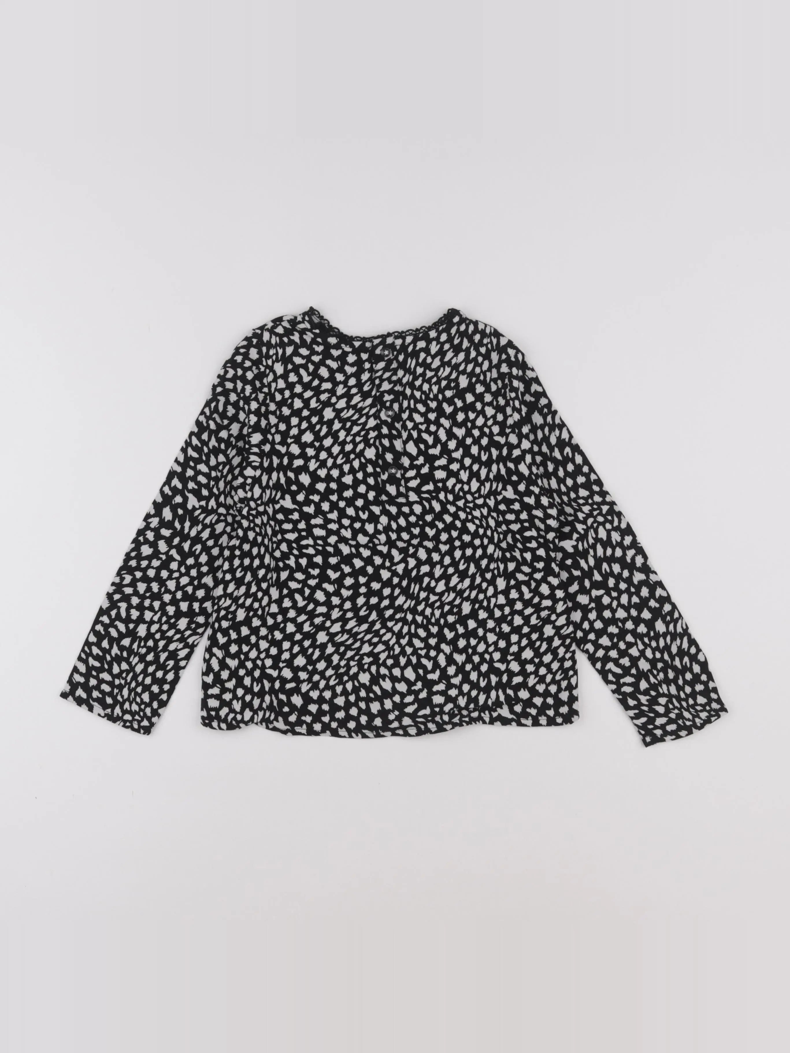 IKKS - blouse noir - 4 ans