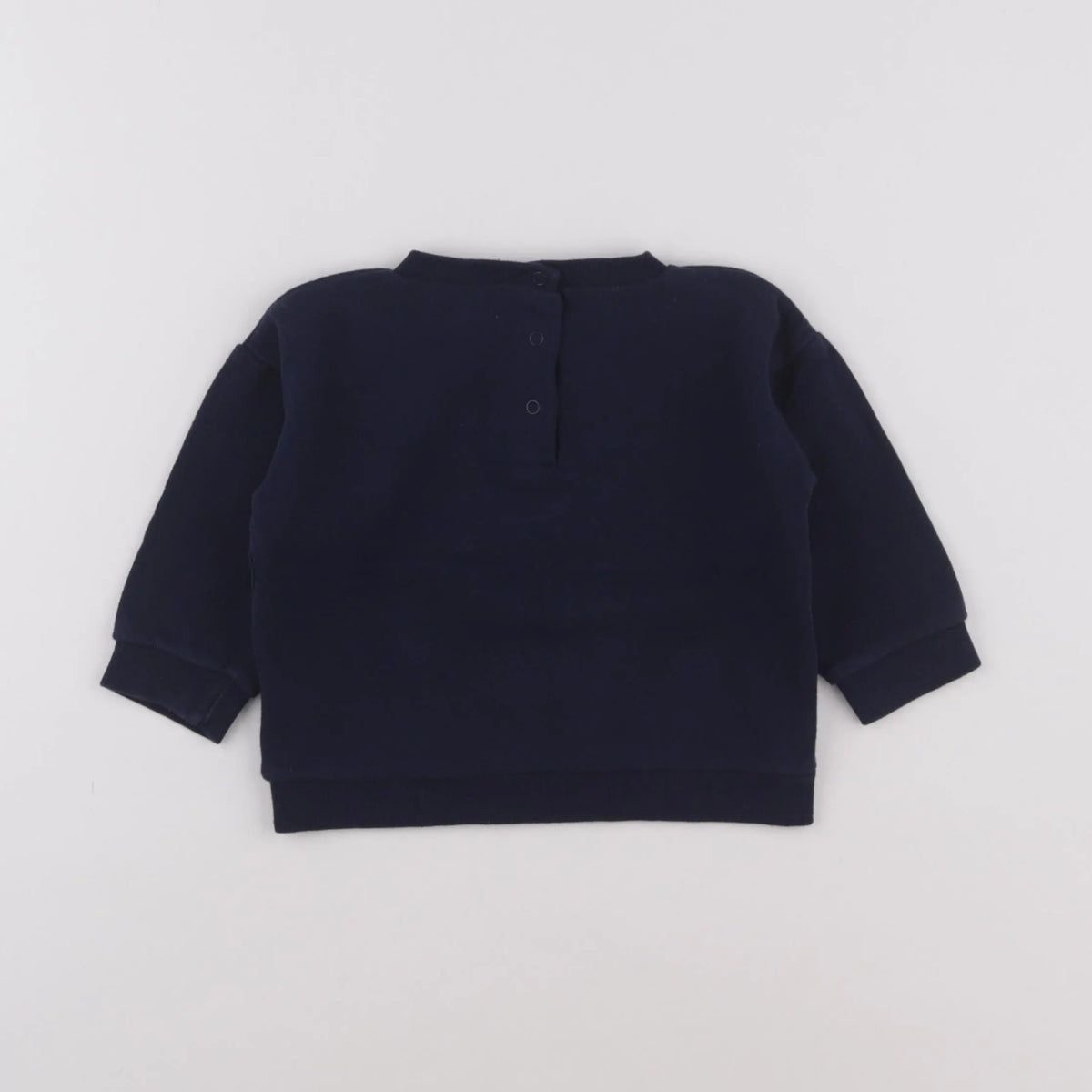 Vertbaudet - sweat bleu - 18 mois
