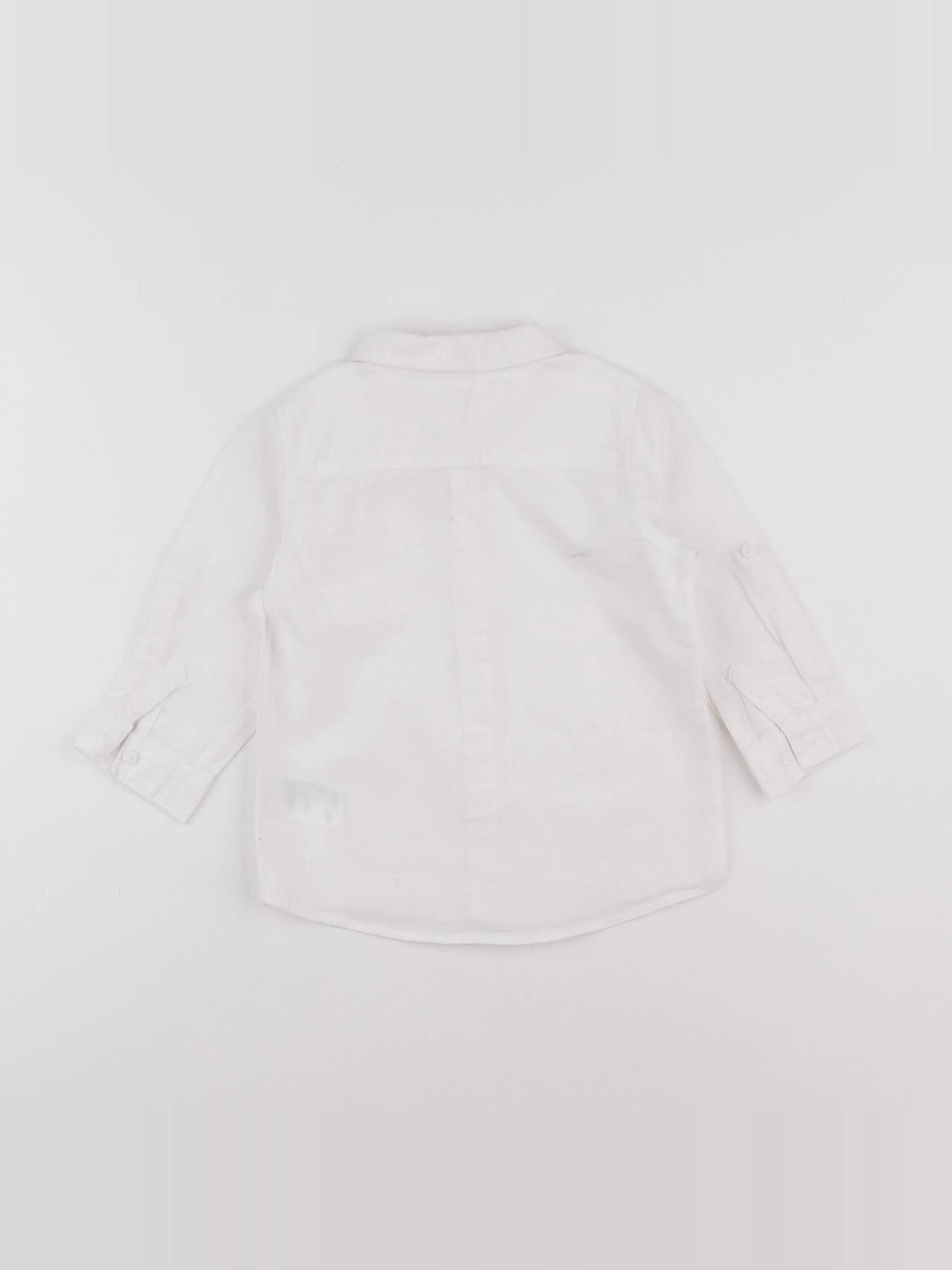 H&M - chemise blanc - 12/18 mois