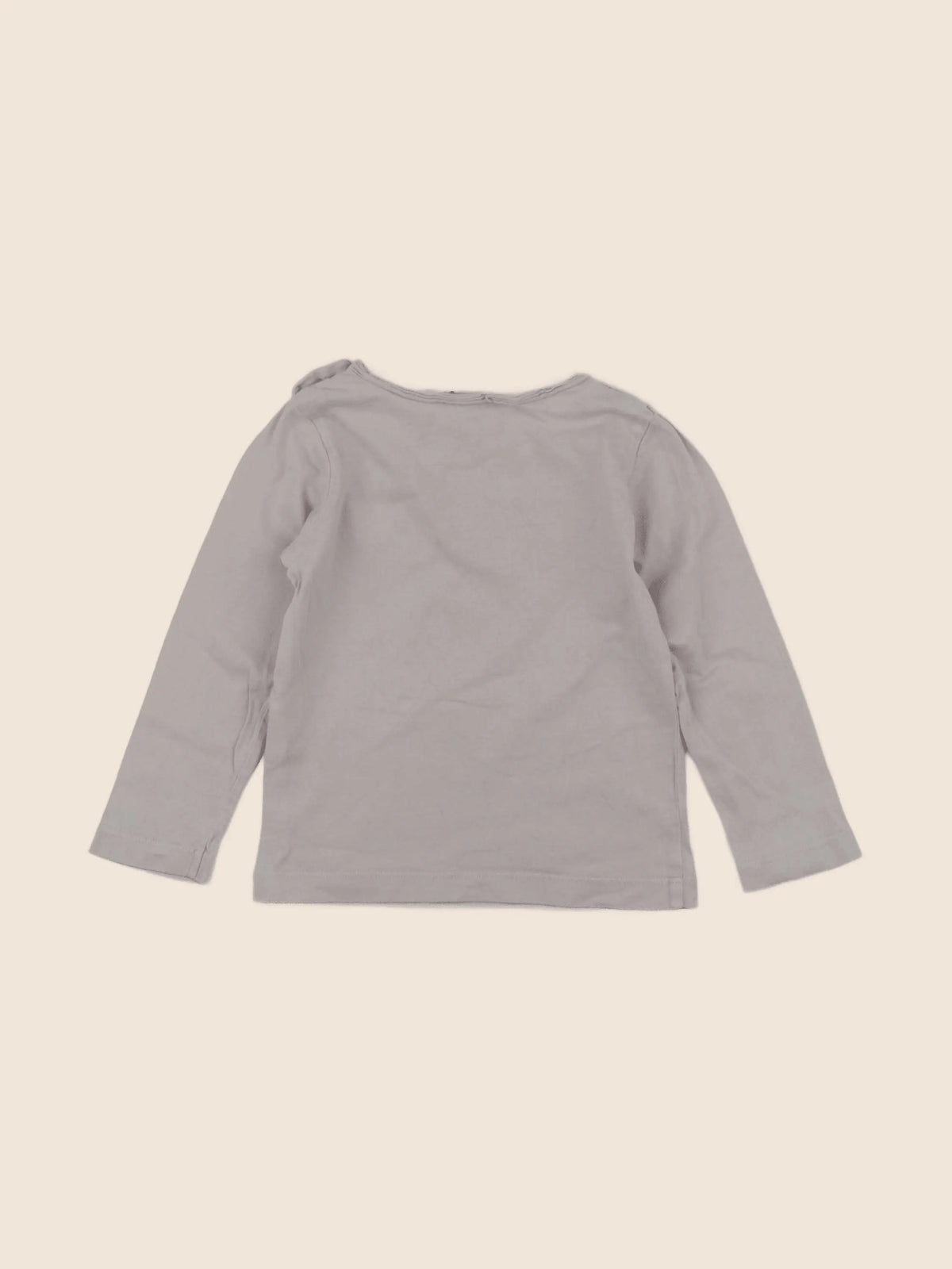 Emile et Ida - tee-shirt gris - 12 mois