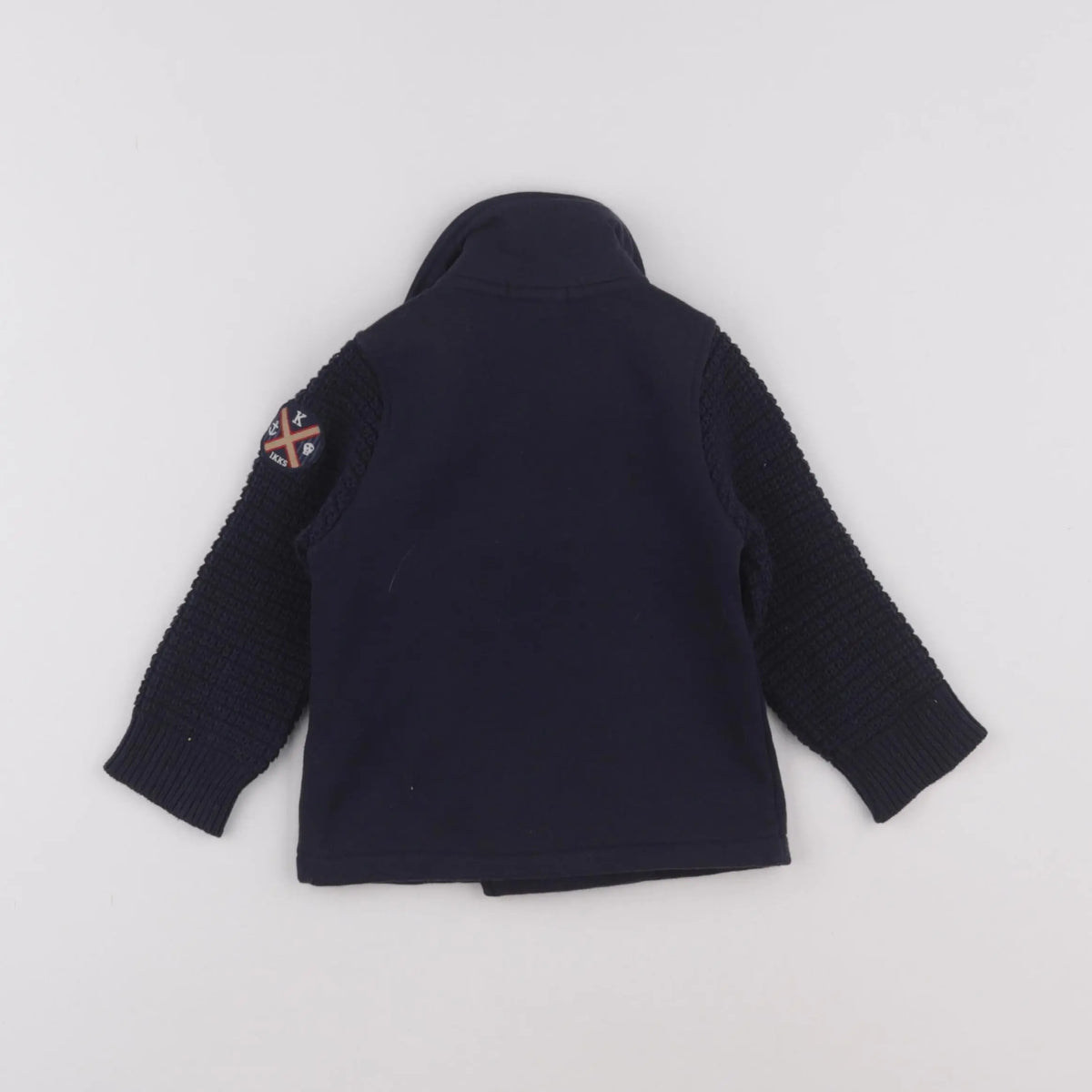 IKKS - veste doublé bleu - 12 mois