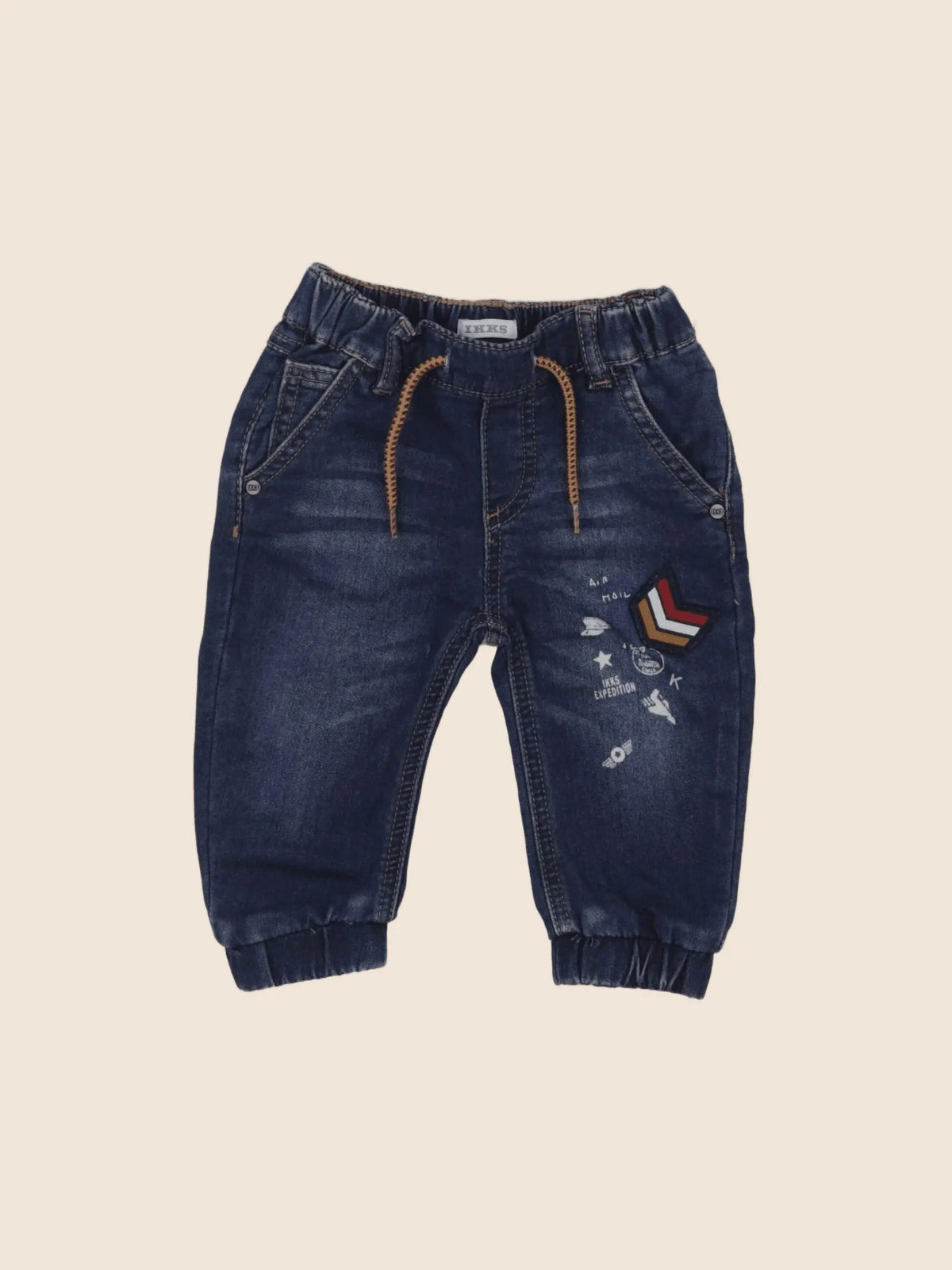 IKKS - jean bleu - 12 mois