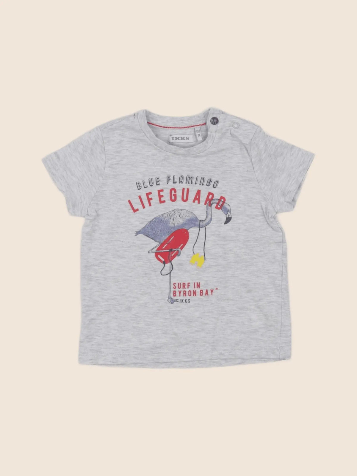 IKKS - tee-shirt gris - 12 mois