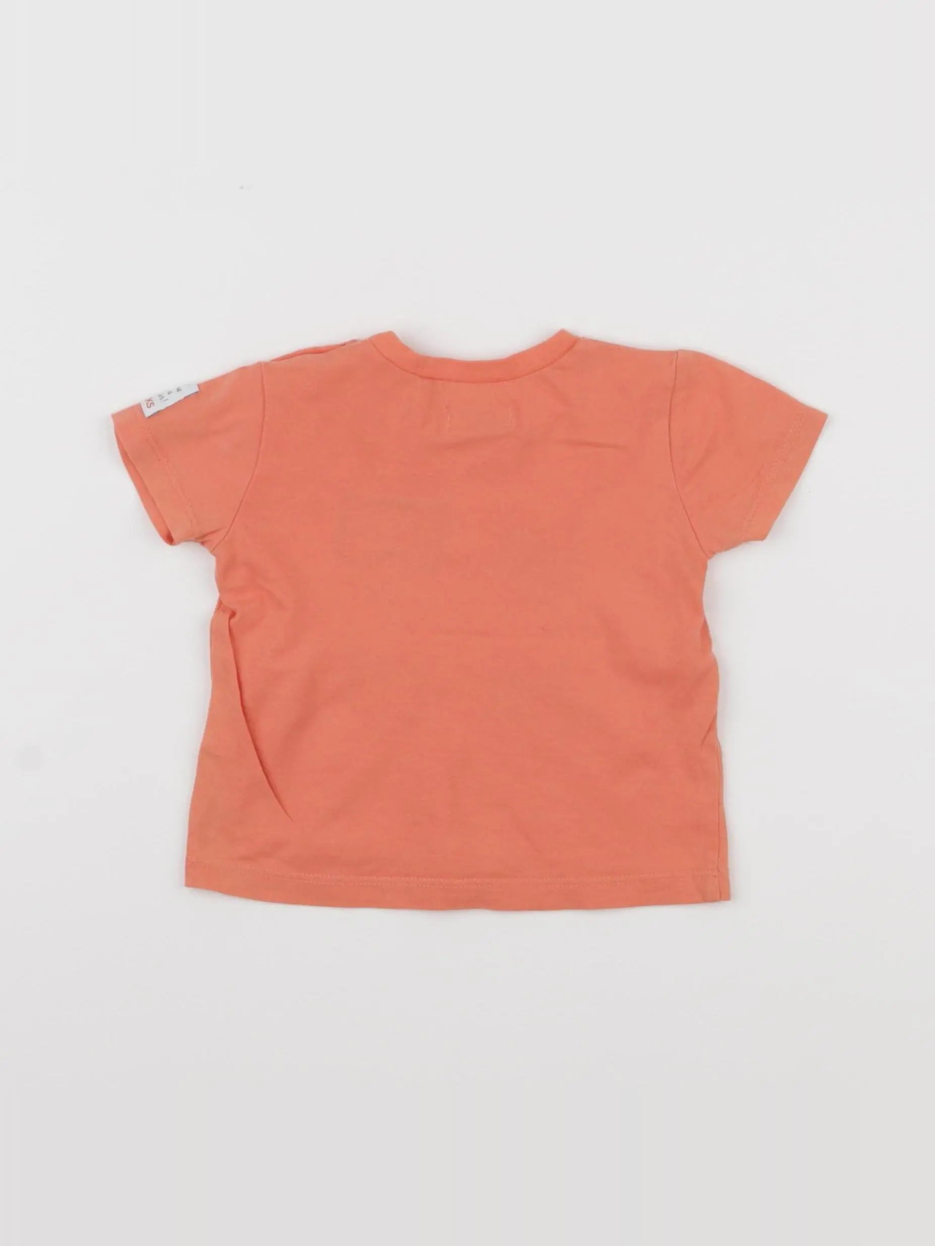 IKKS - tee-shirt orange - 6 mois