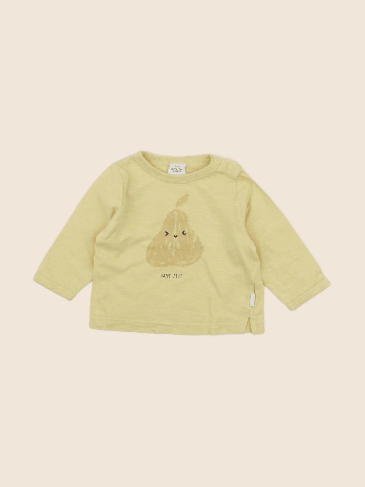Tape à l'oeil - tee-shirt jaune - 6 mois