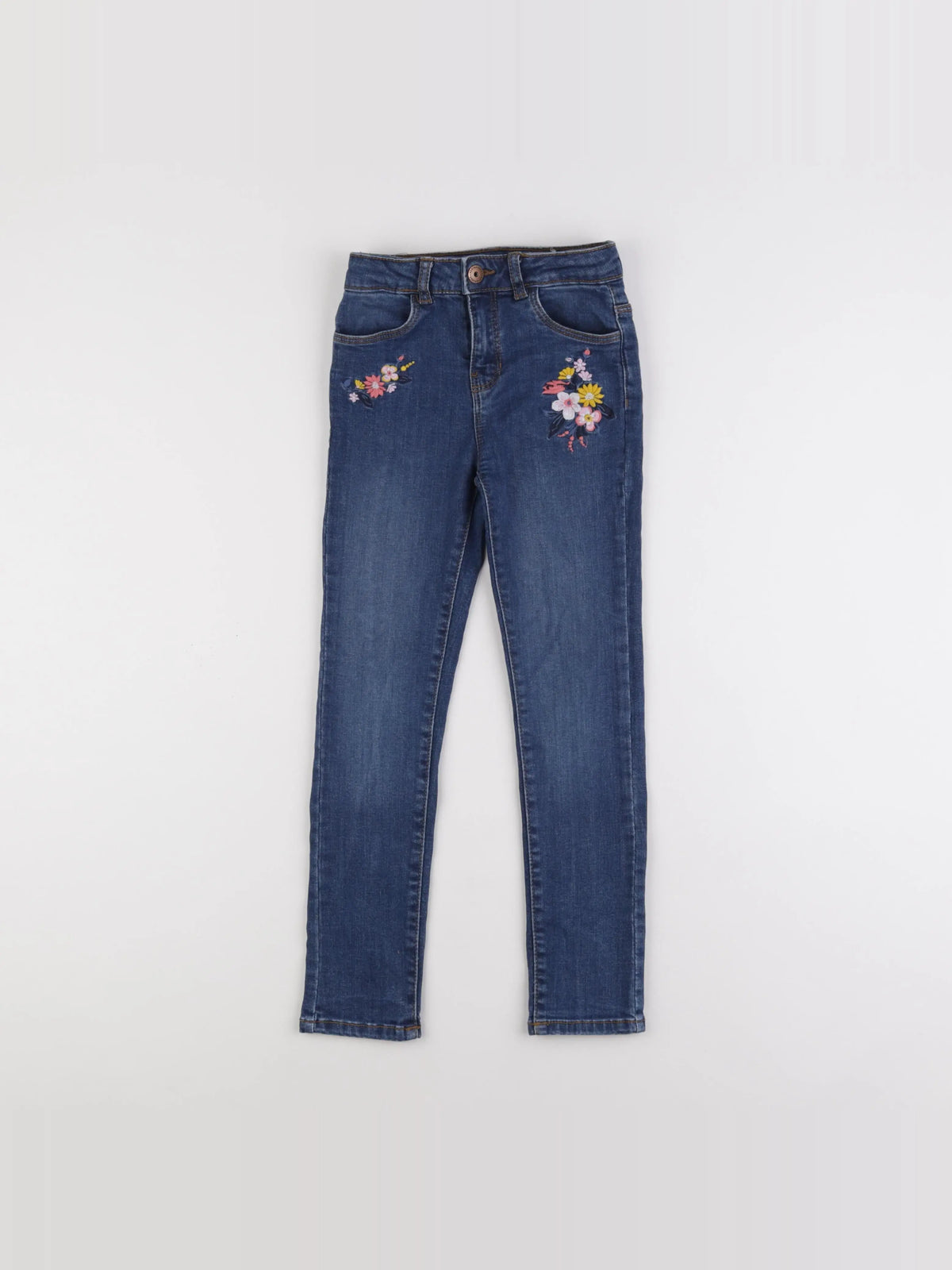 Vertbaudet - jean bleu - 7 ans