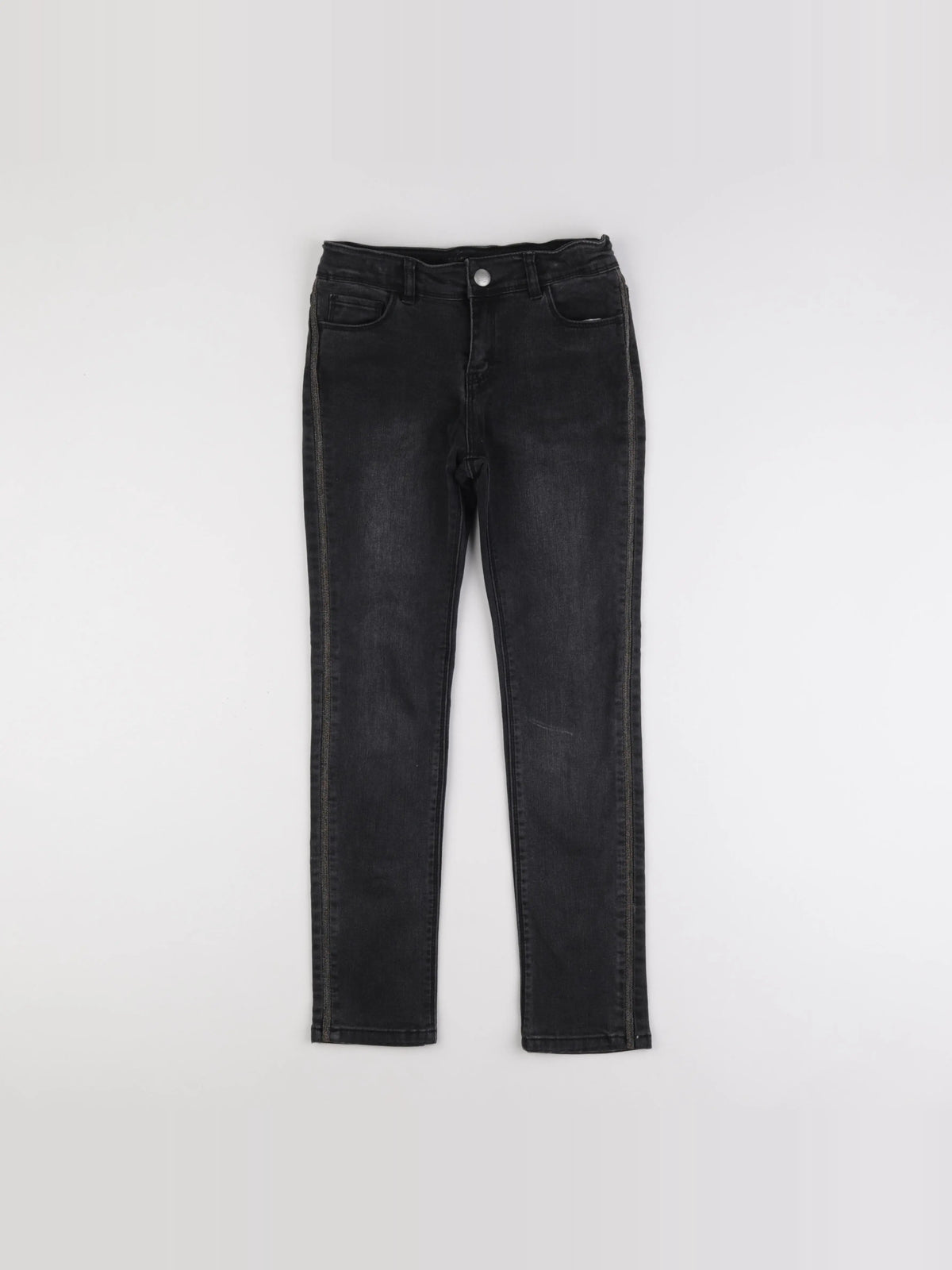 IKKS - jean gris - 10 ans