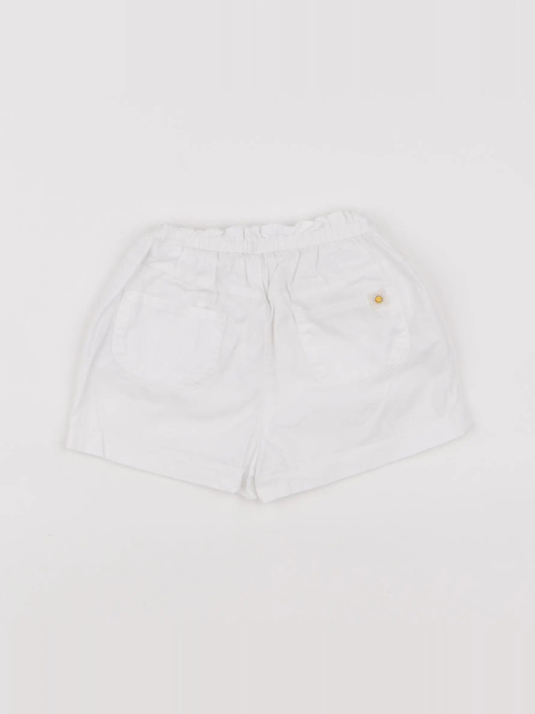 Zara - short blanc - 9/12 mois