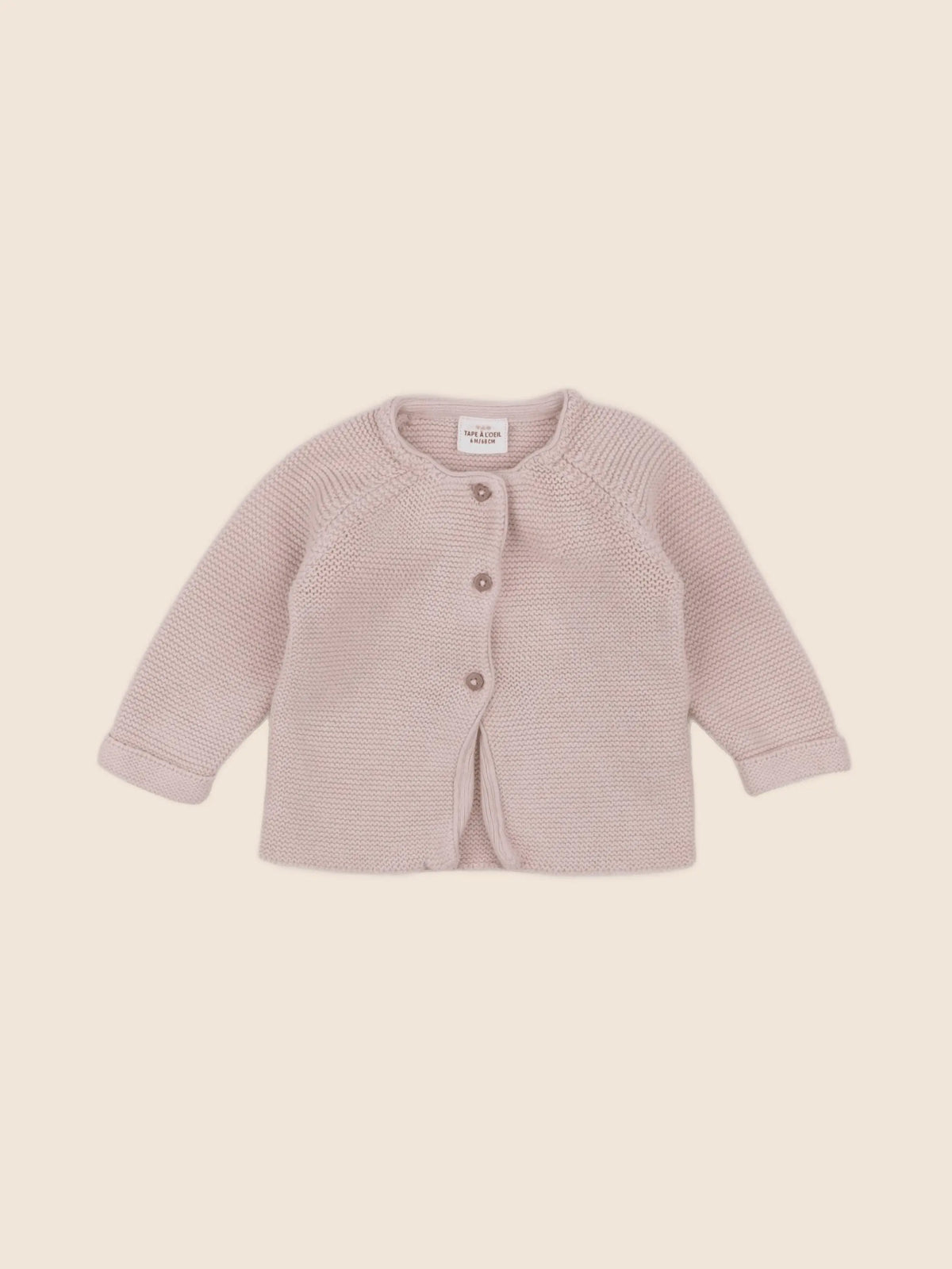 Tape à l'oeil - gilet rose - 6 mois