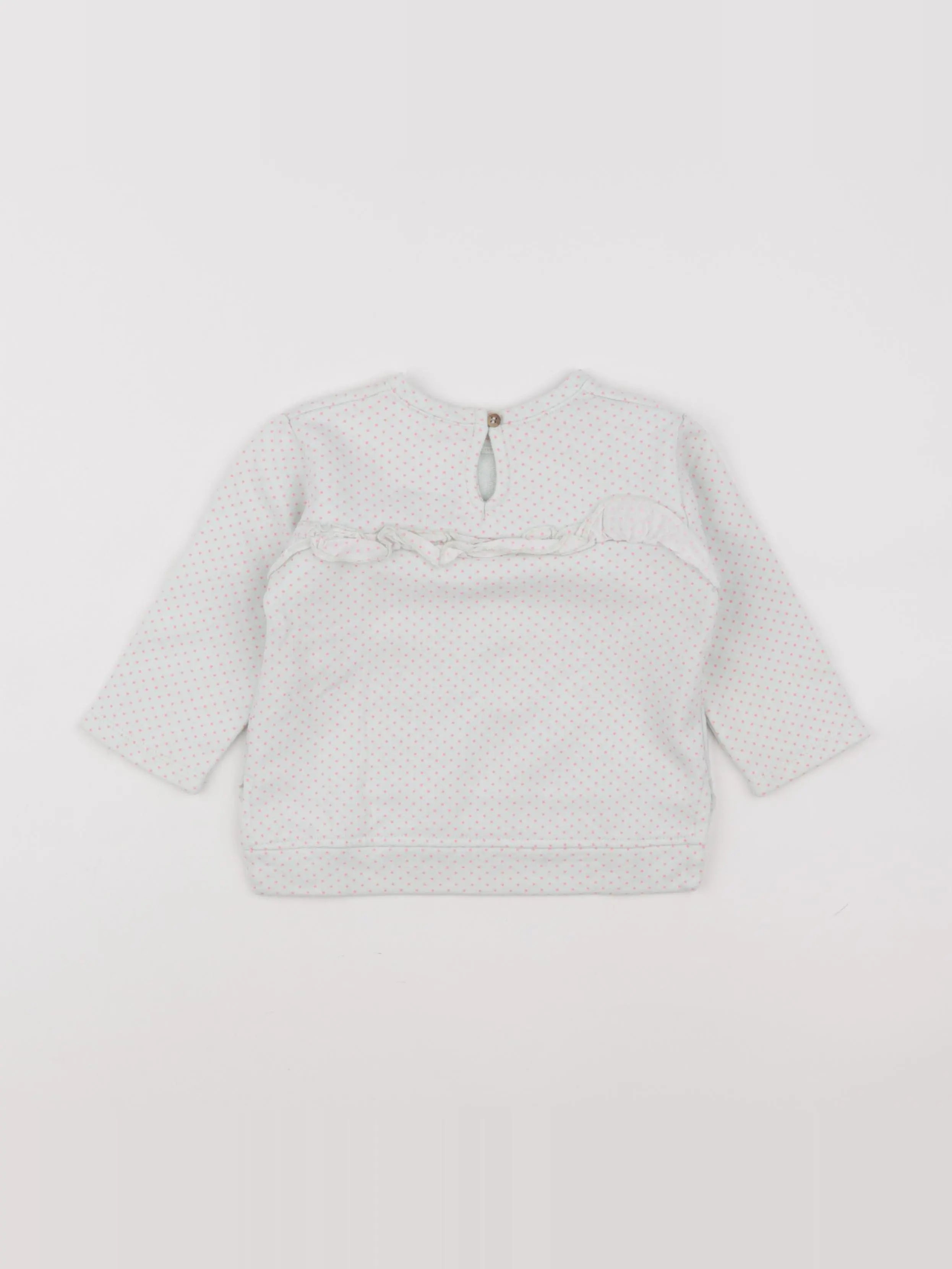 Zara - sweat bleu - 9 mois à 1 an