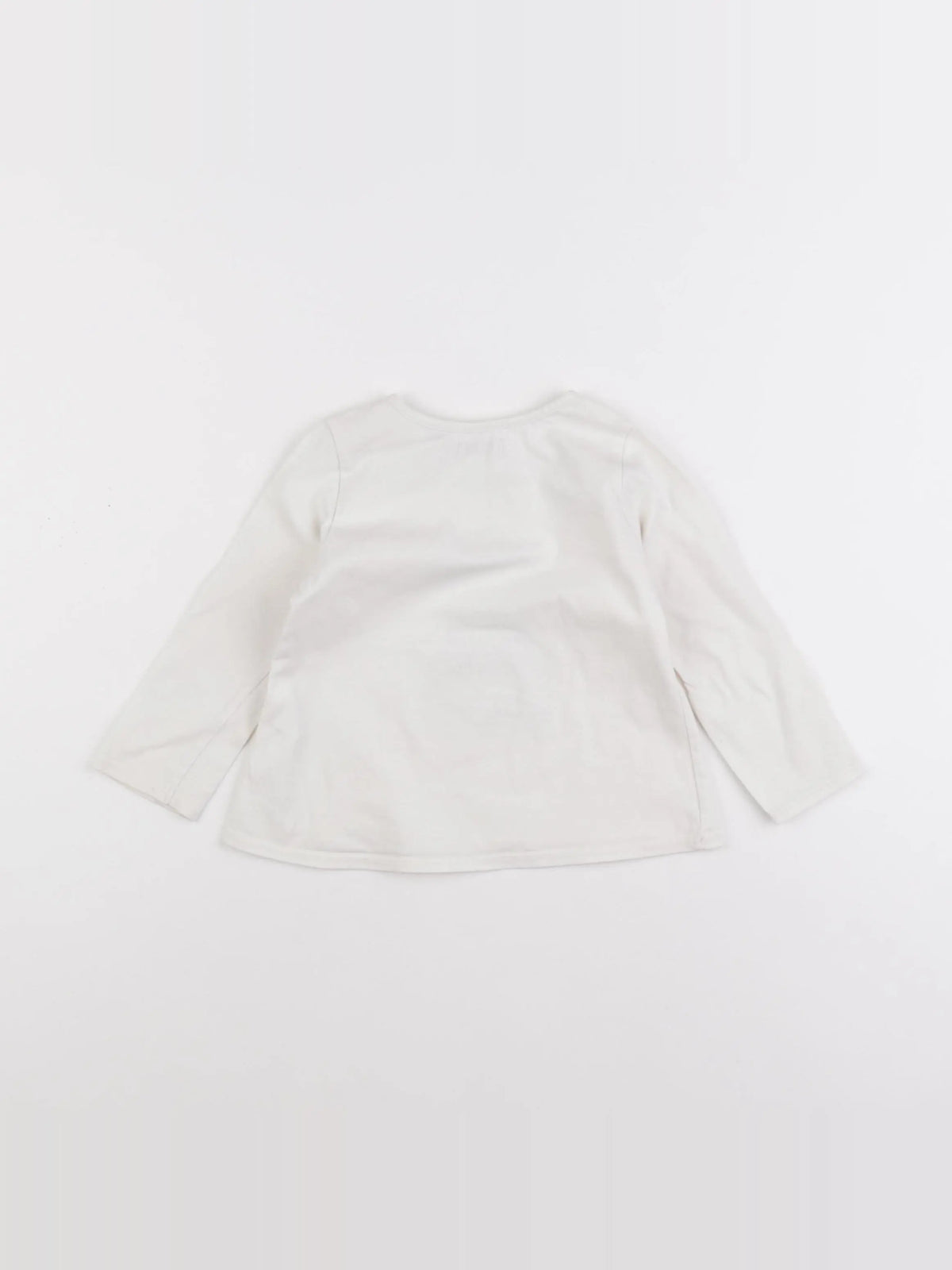 IKKS - tee-shirt beige - 18 mois