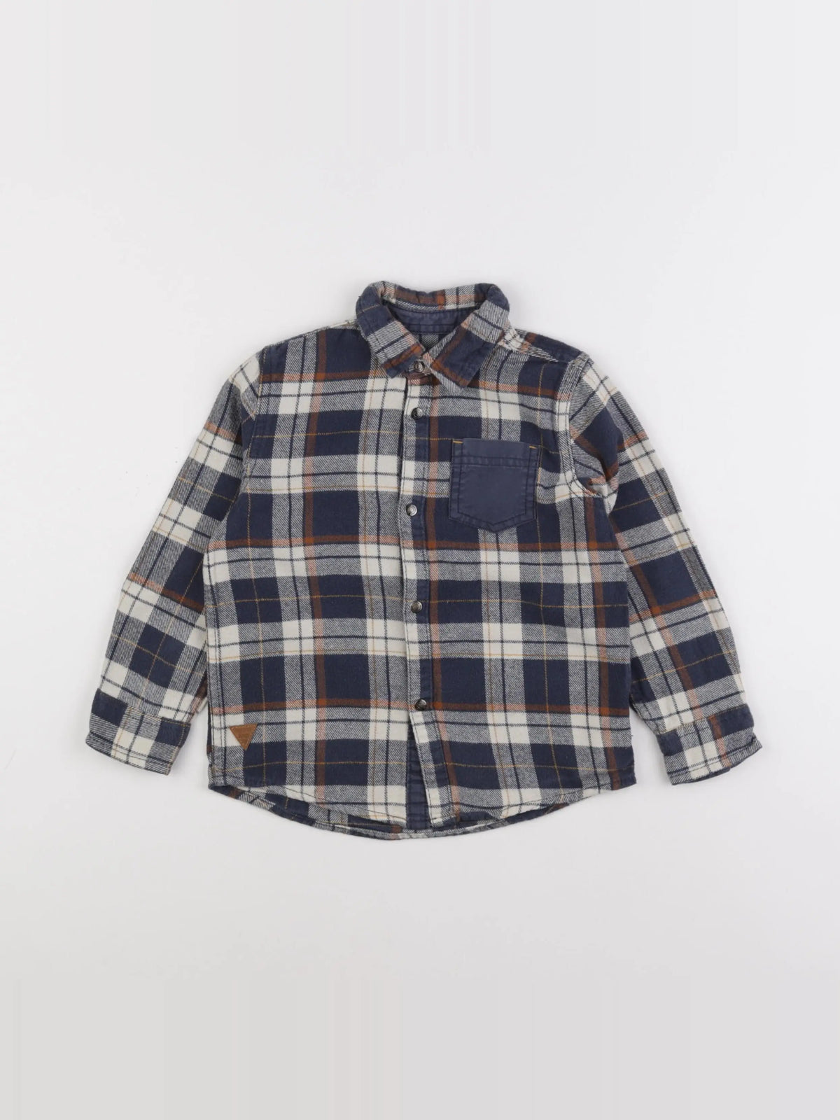 Vertbaudet - chemise bleu - 5 ans