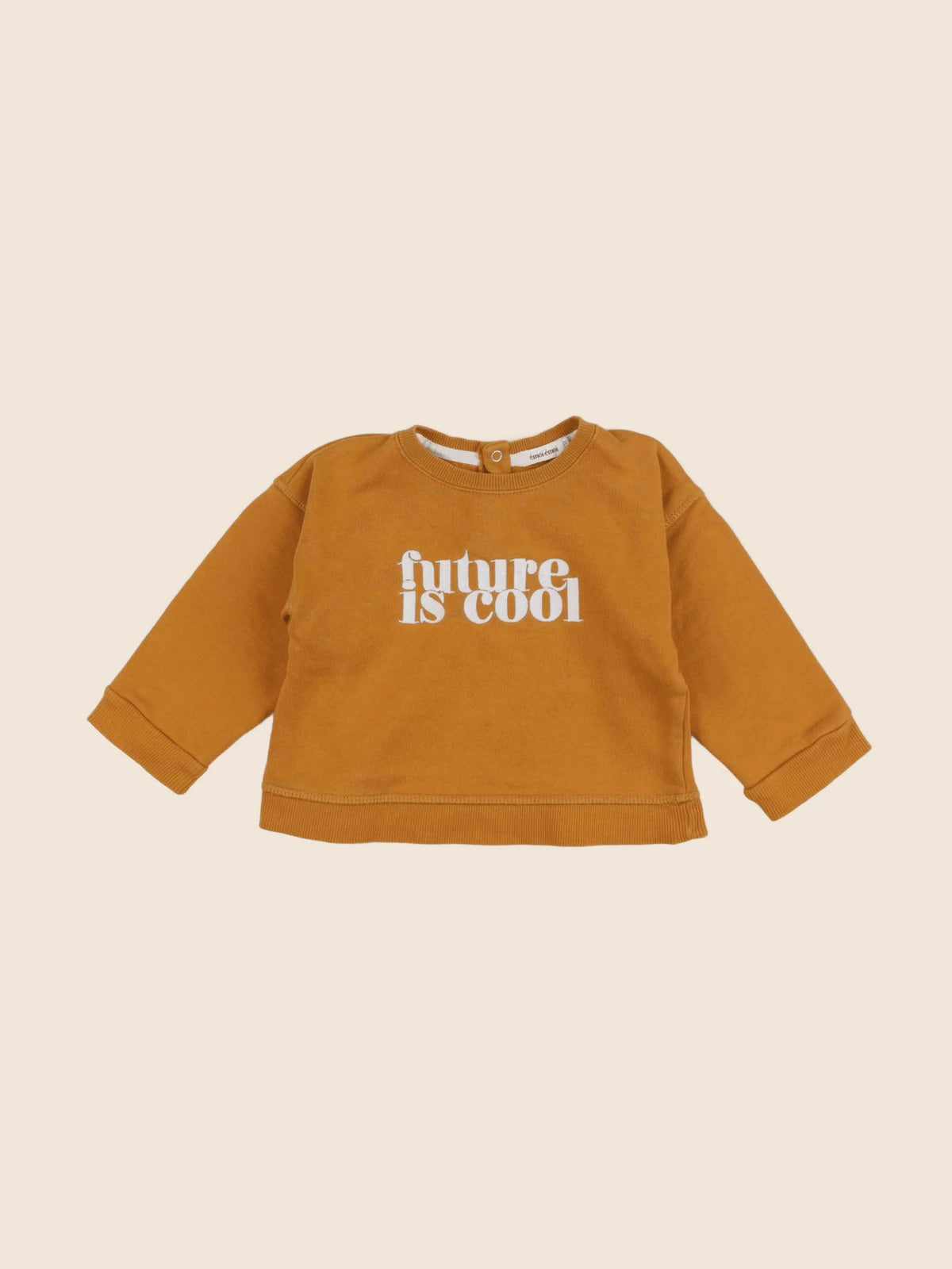 Emoi emoi - sweat marron - 12 mois