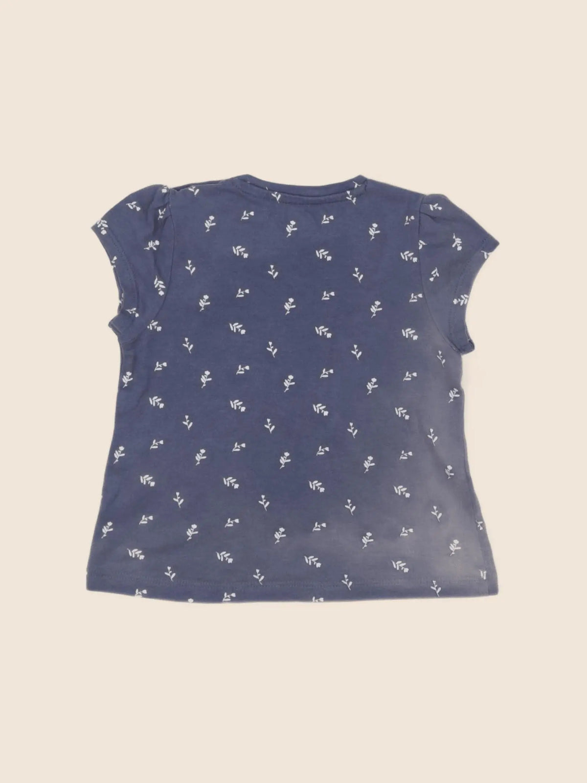 Vertbaudet - tee-shirt bleu - 9 mois