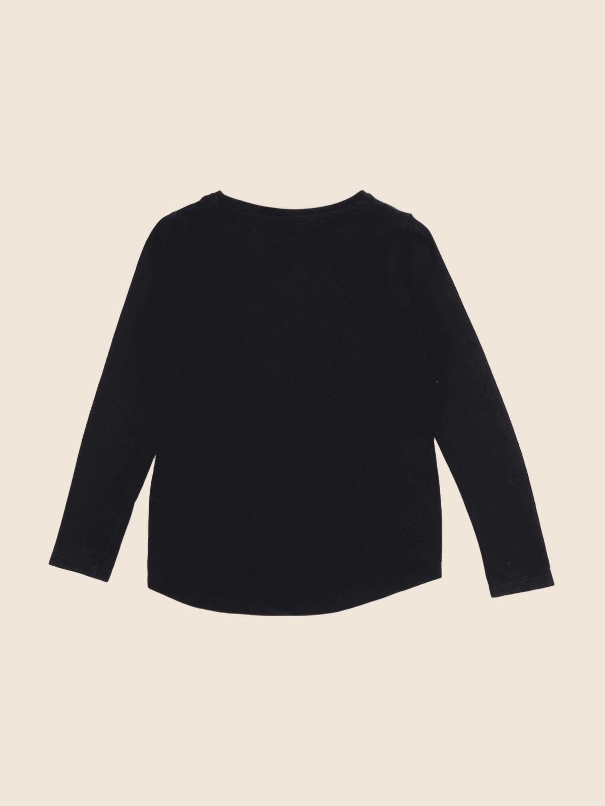 Vertbaudet - tee-shirt noir, or - 8 ans