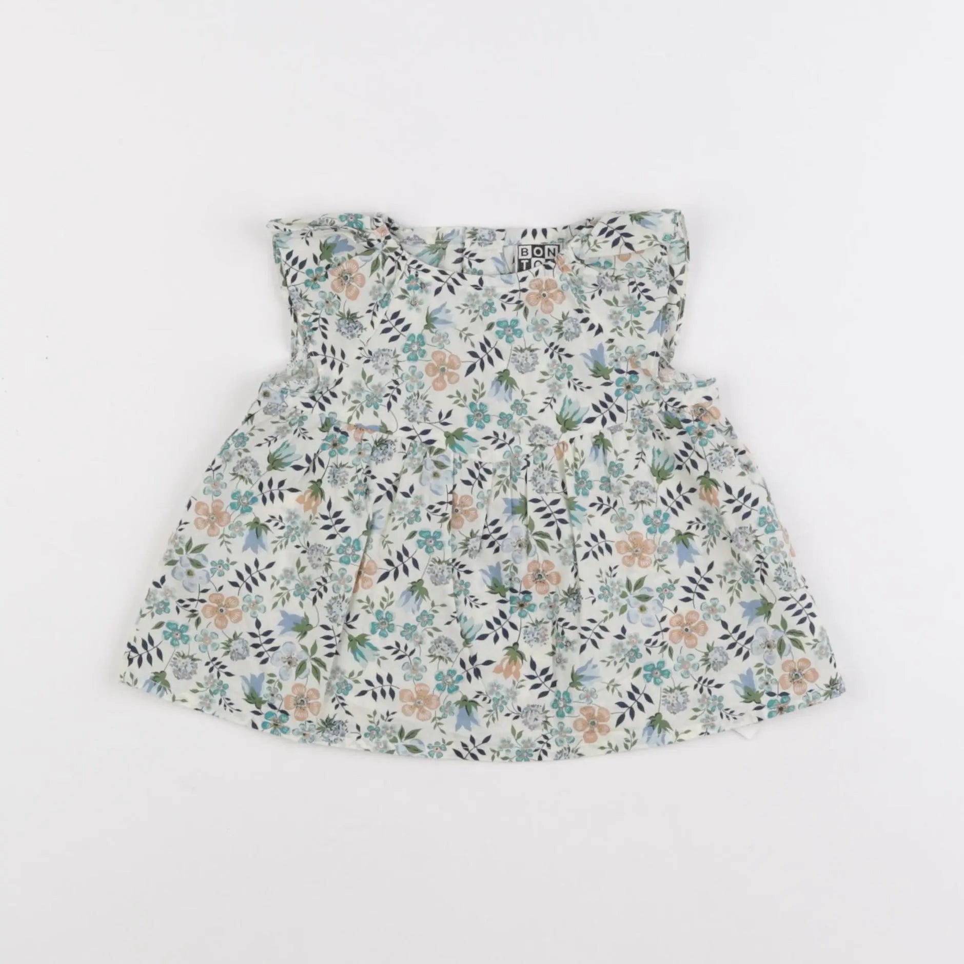 Bonton - blouse multicolore - 6 mois