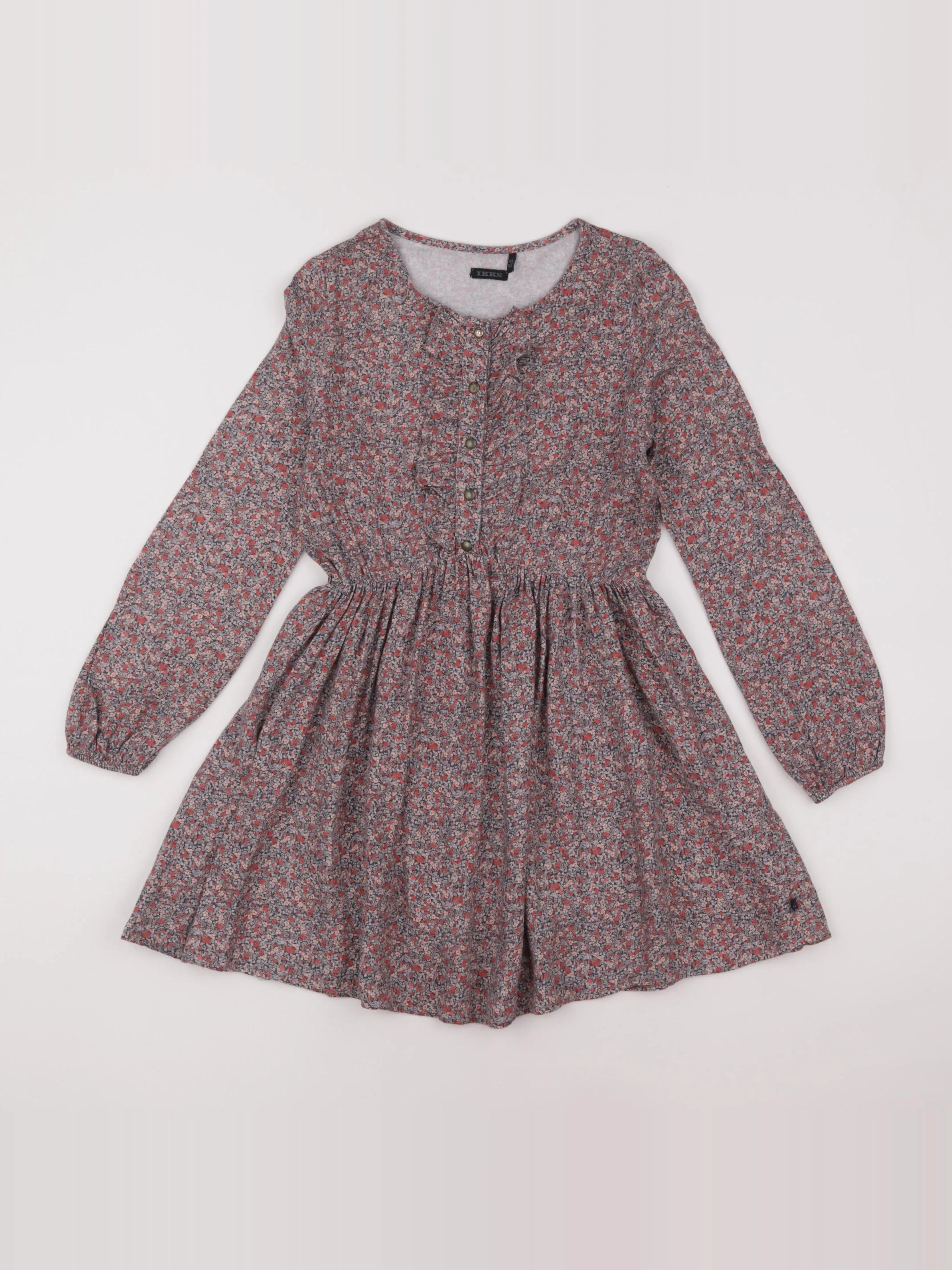 IKKS - robe multicolore - 10 ans
