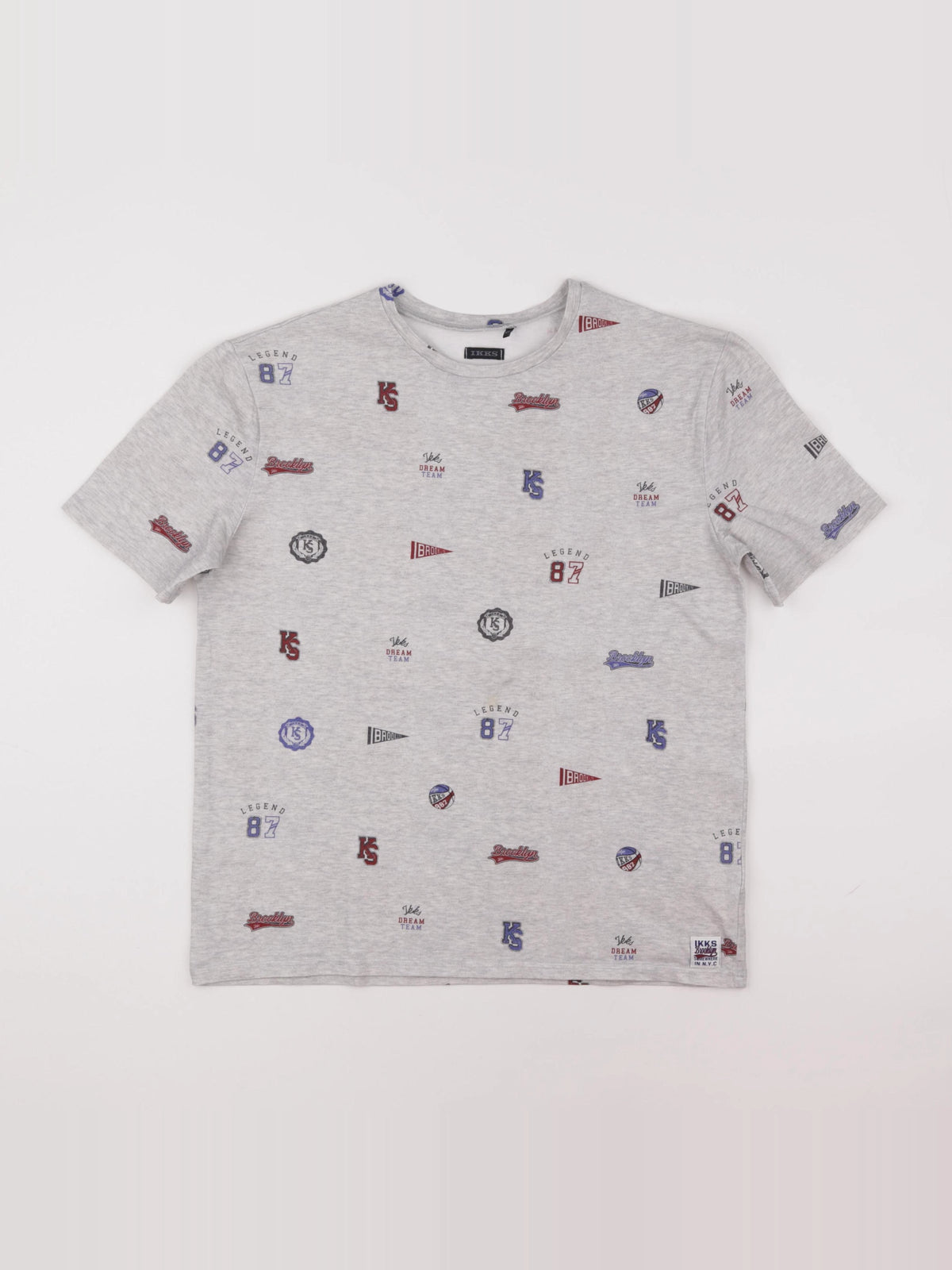 IKKS - tee-shirt multicolore - 14 ans