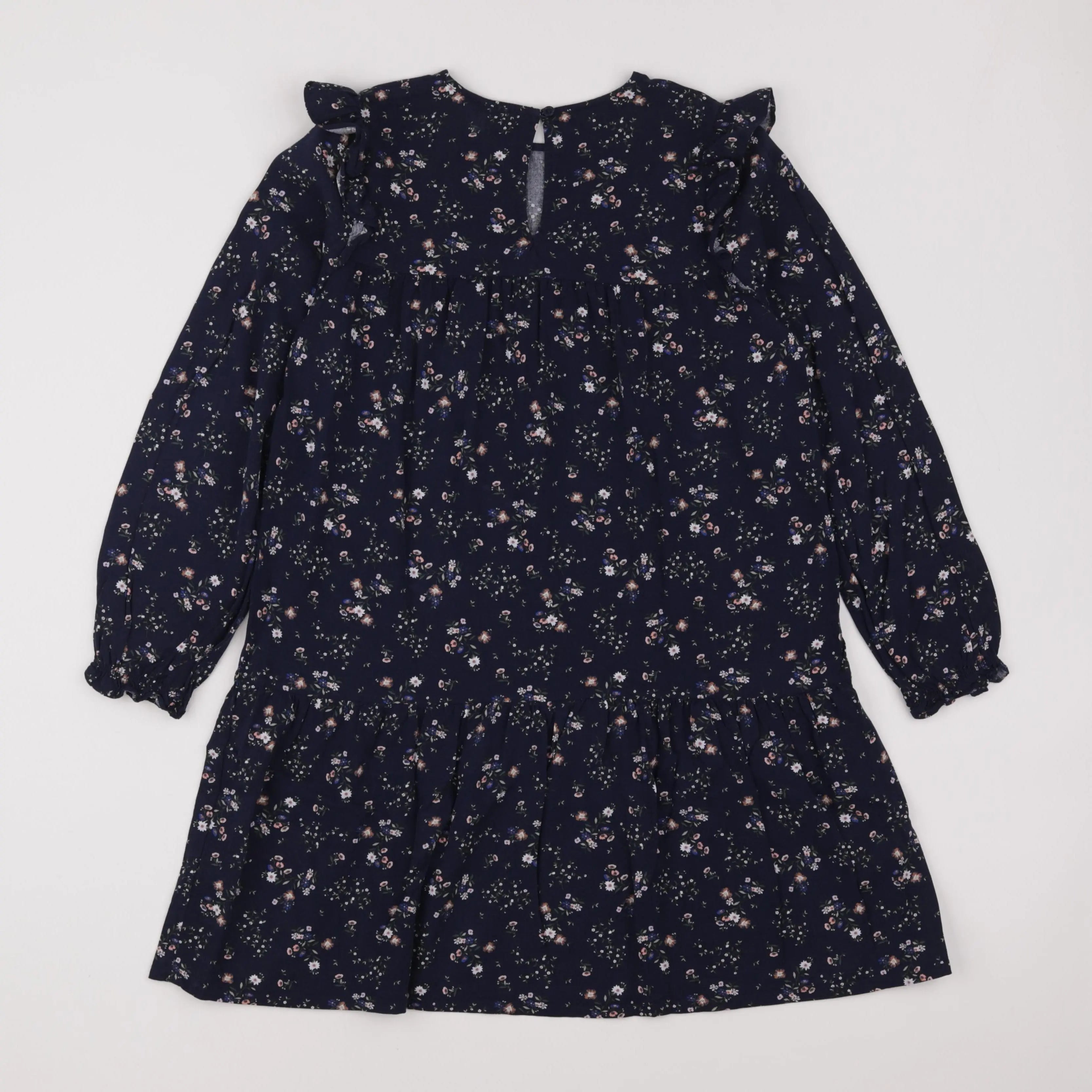 Vertbaudet - robe bleu - 10 ans