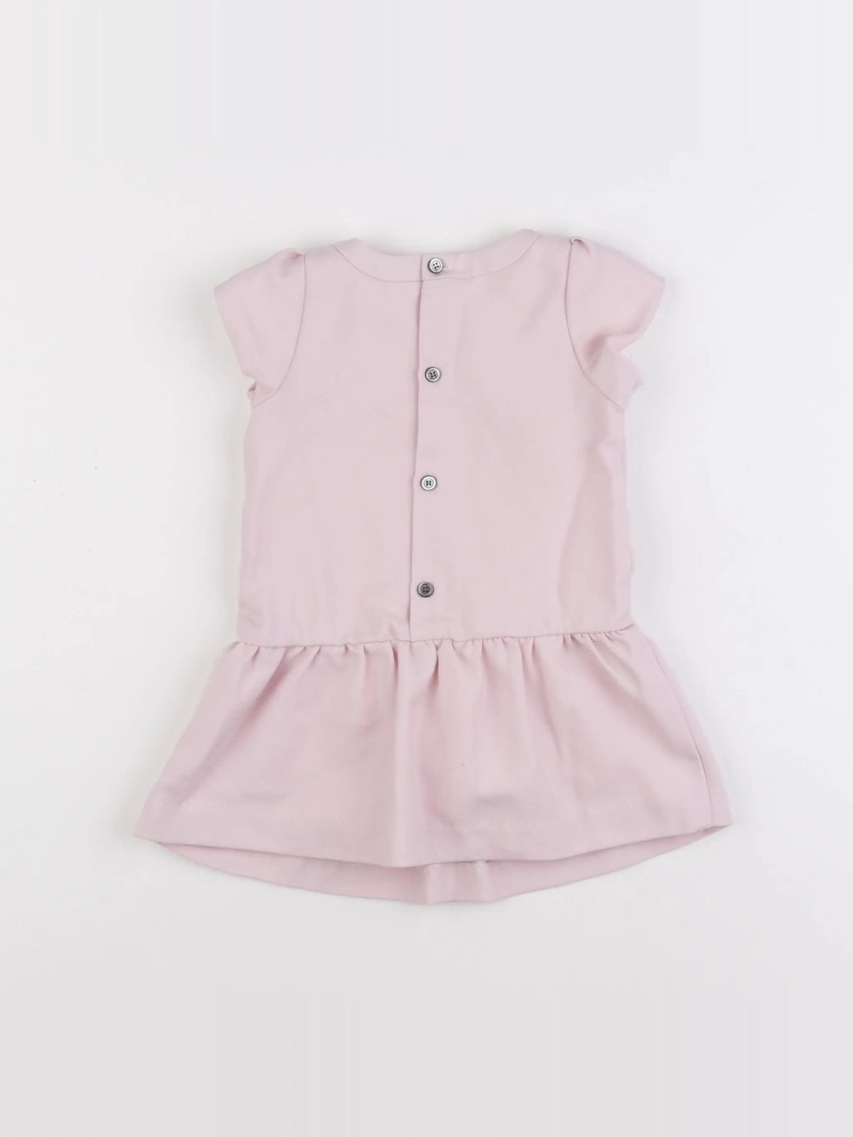 Jacadi - robe rose - 12 mois