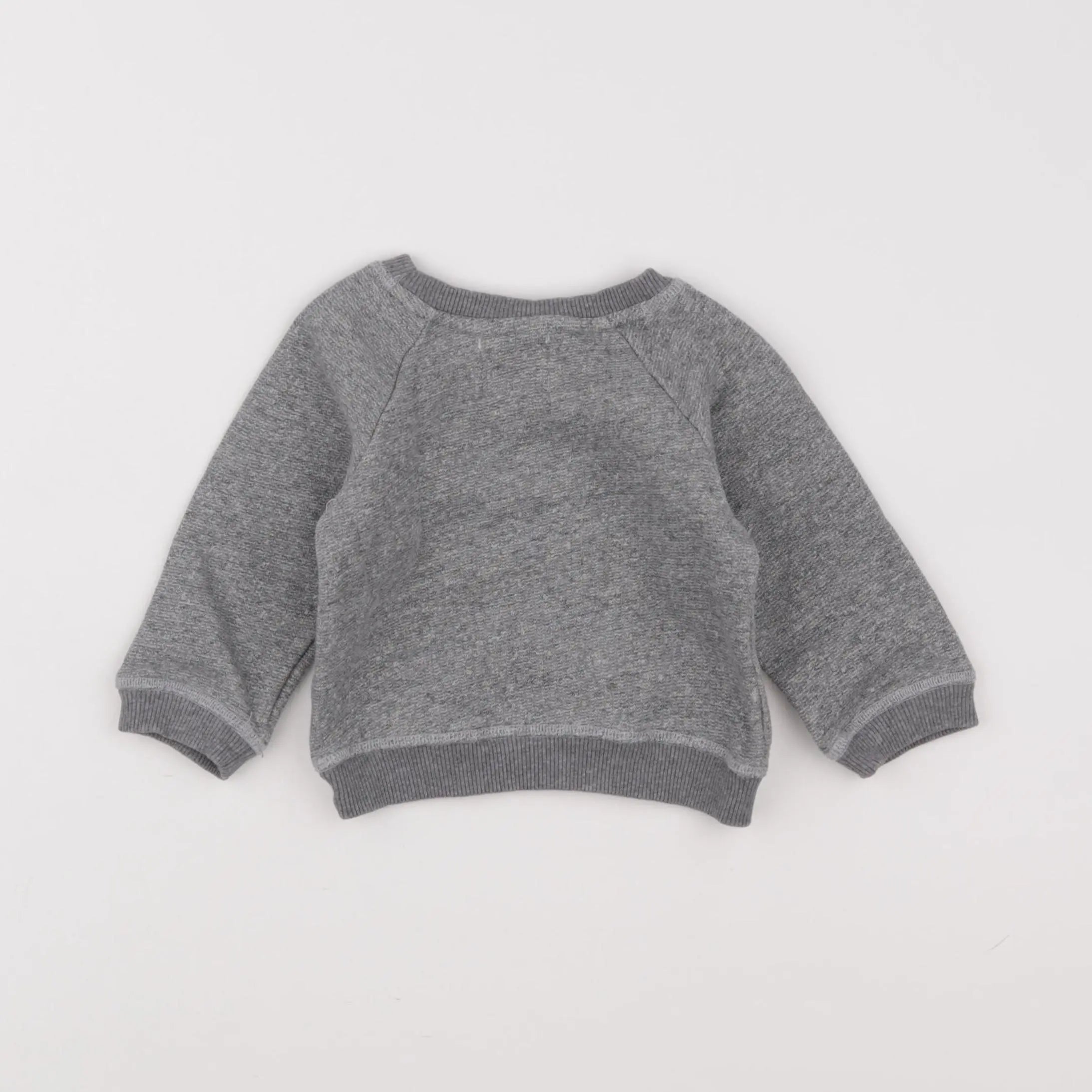 Louis Louise - sweat gris - 12 mois