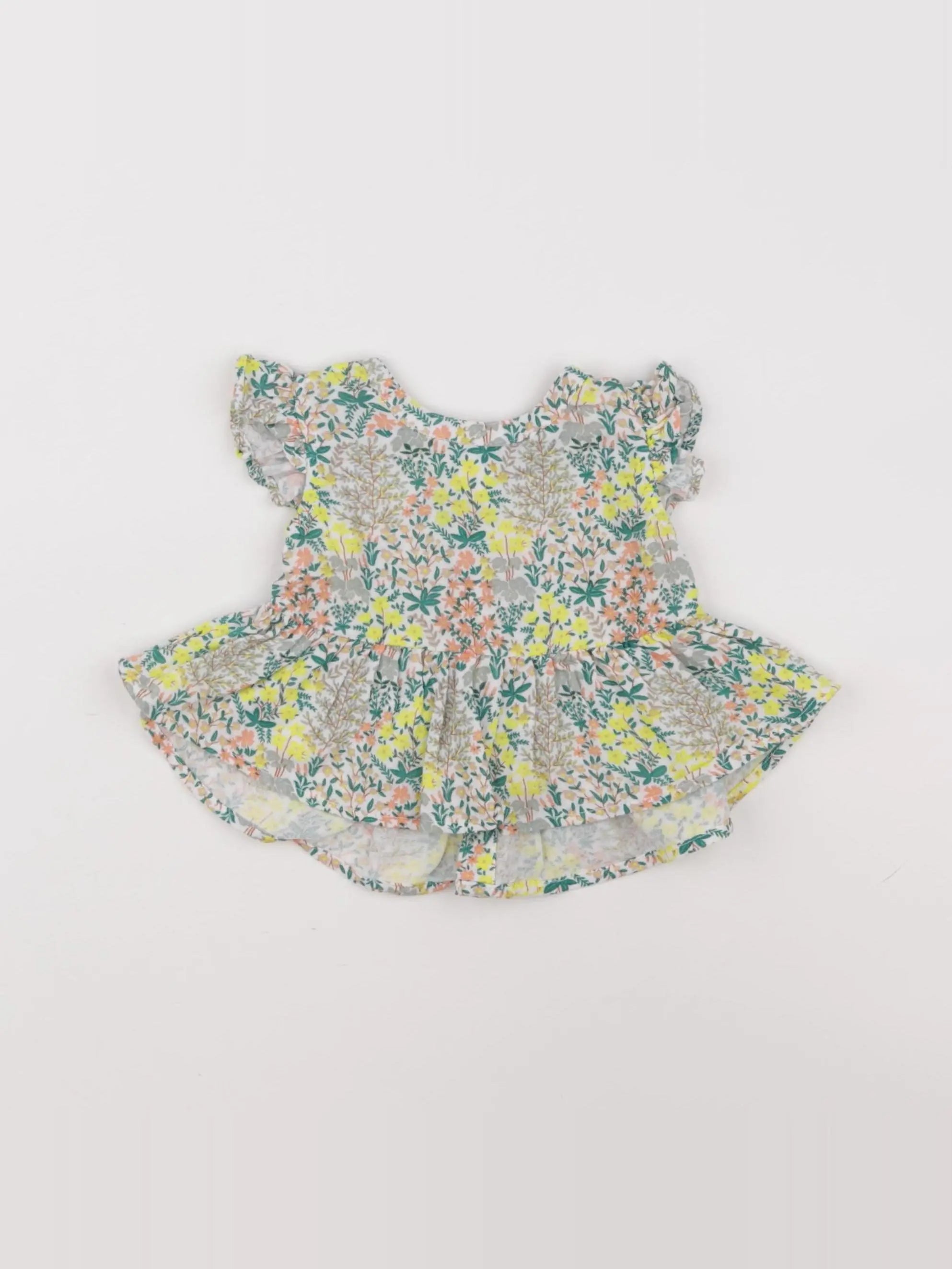 Boutchou - blouse multicolore - 3 mois