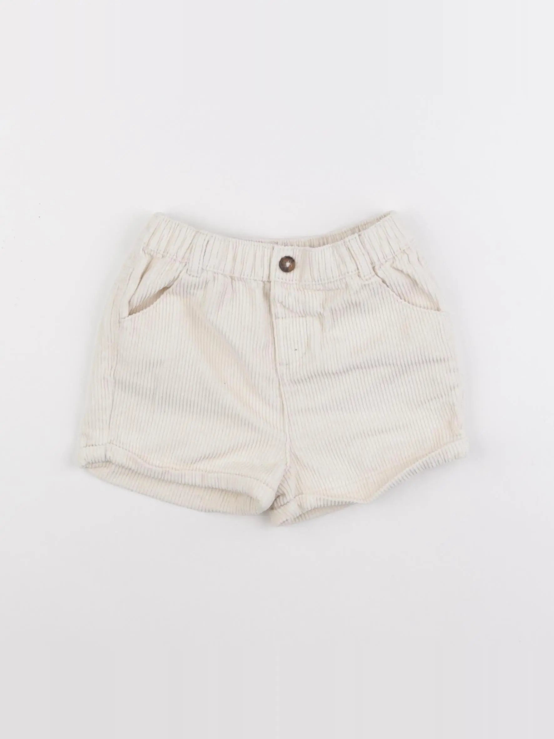 Vertbaudet - short beige - 36 mois