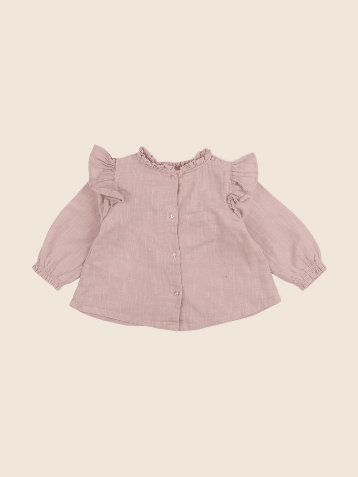 Vertbaudet - blouse rose - 12 mois