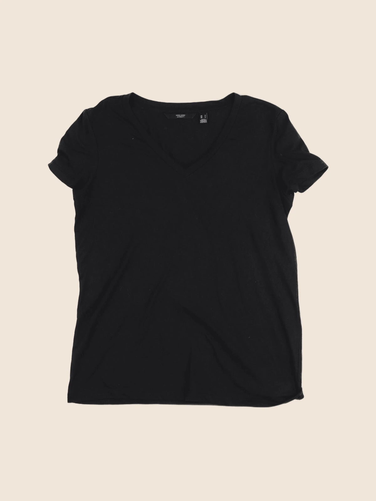 Vero Moda - tee-shirt grossesse noir - s