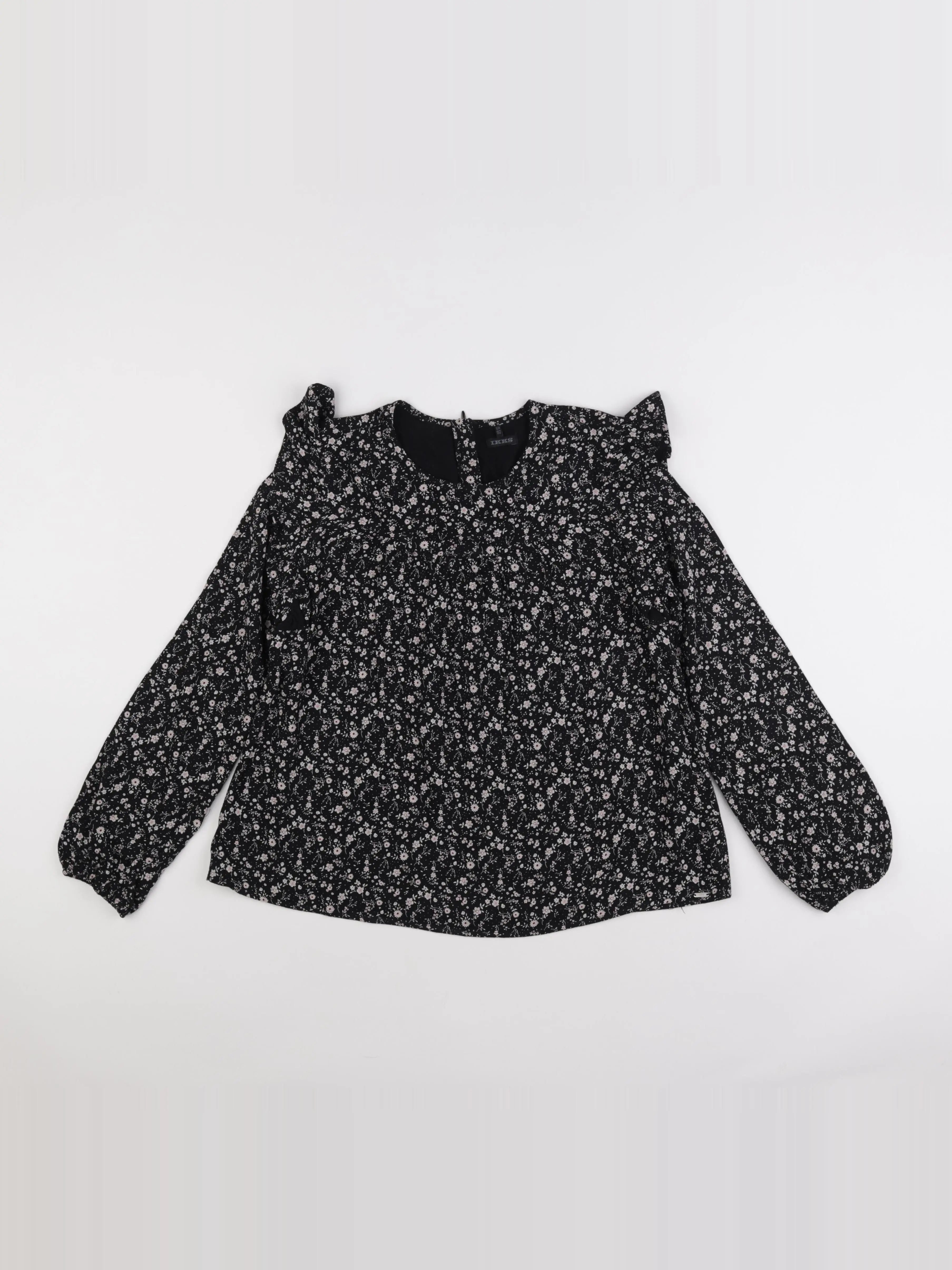 IKKS - blouse noir - 12 ans