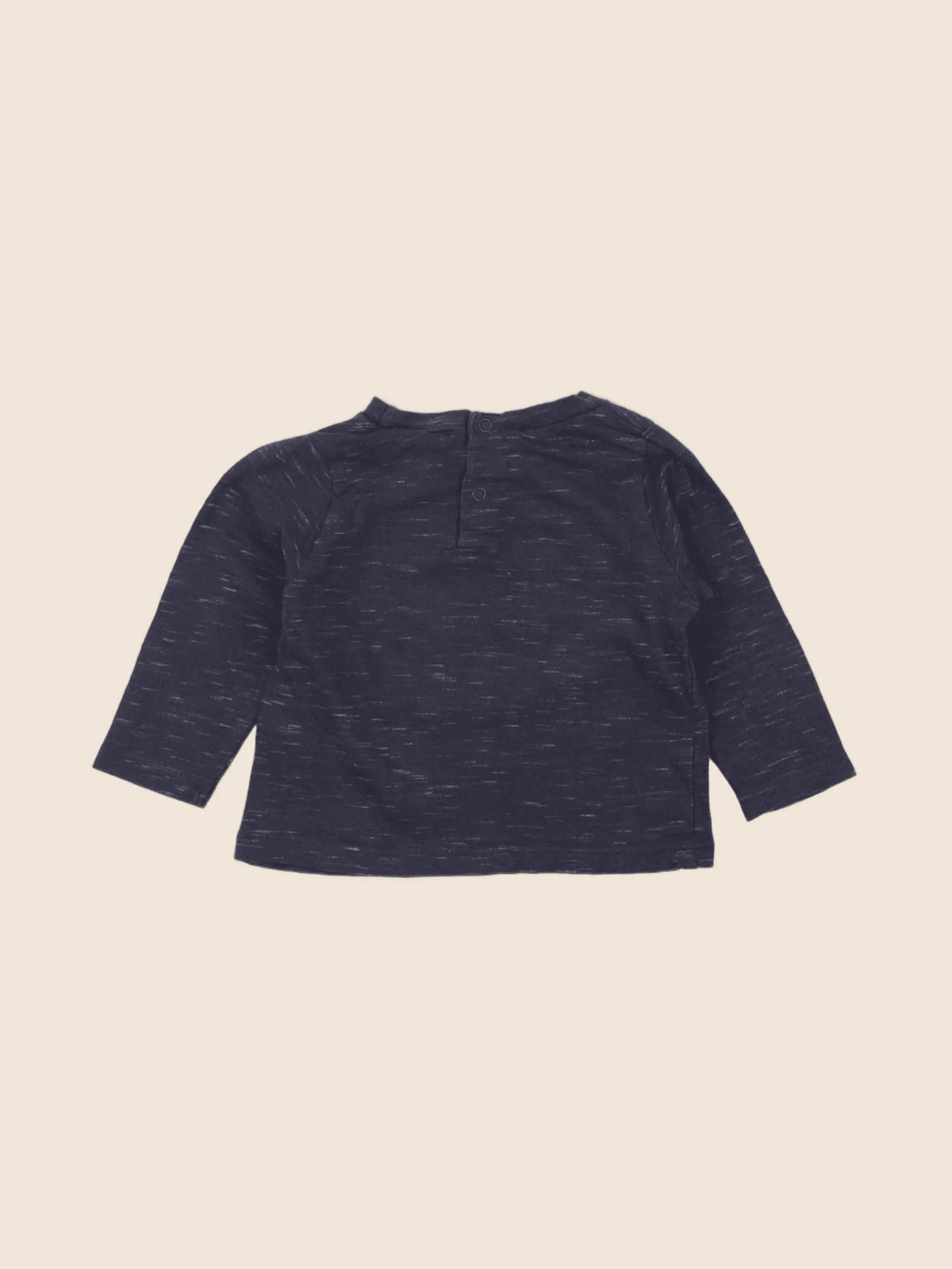 Tape à l'oeil - tee-shirt bleu - 6 mois