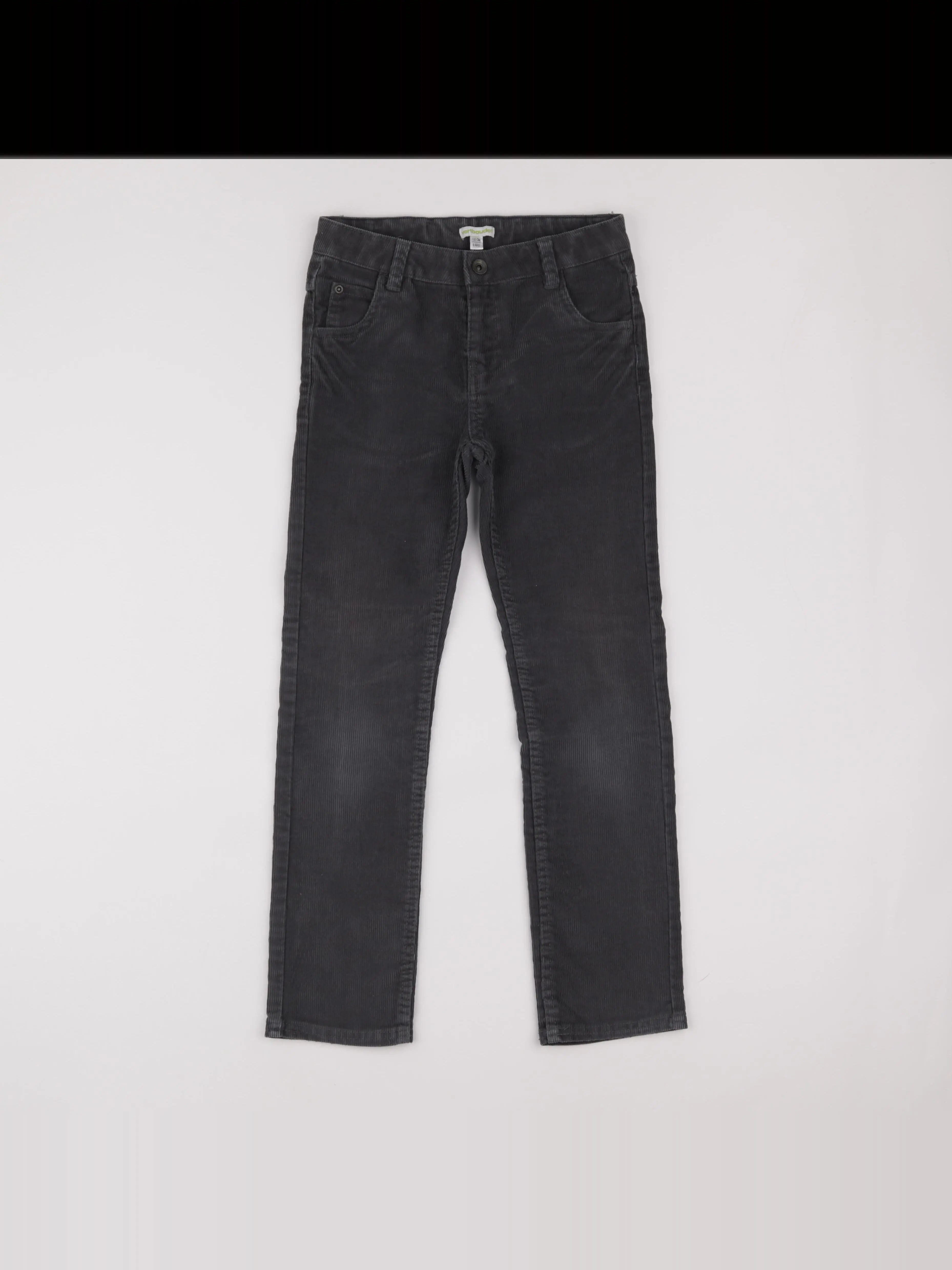 Vertbaudet - pantalon gris - 9 ans