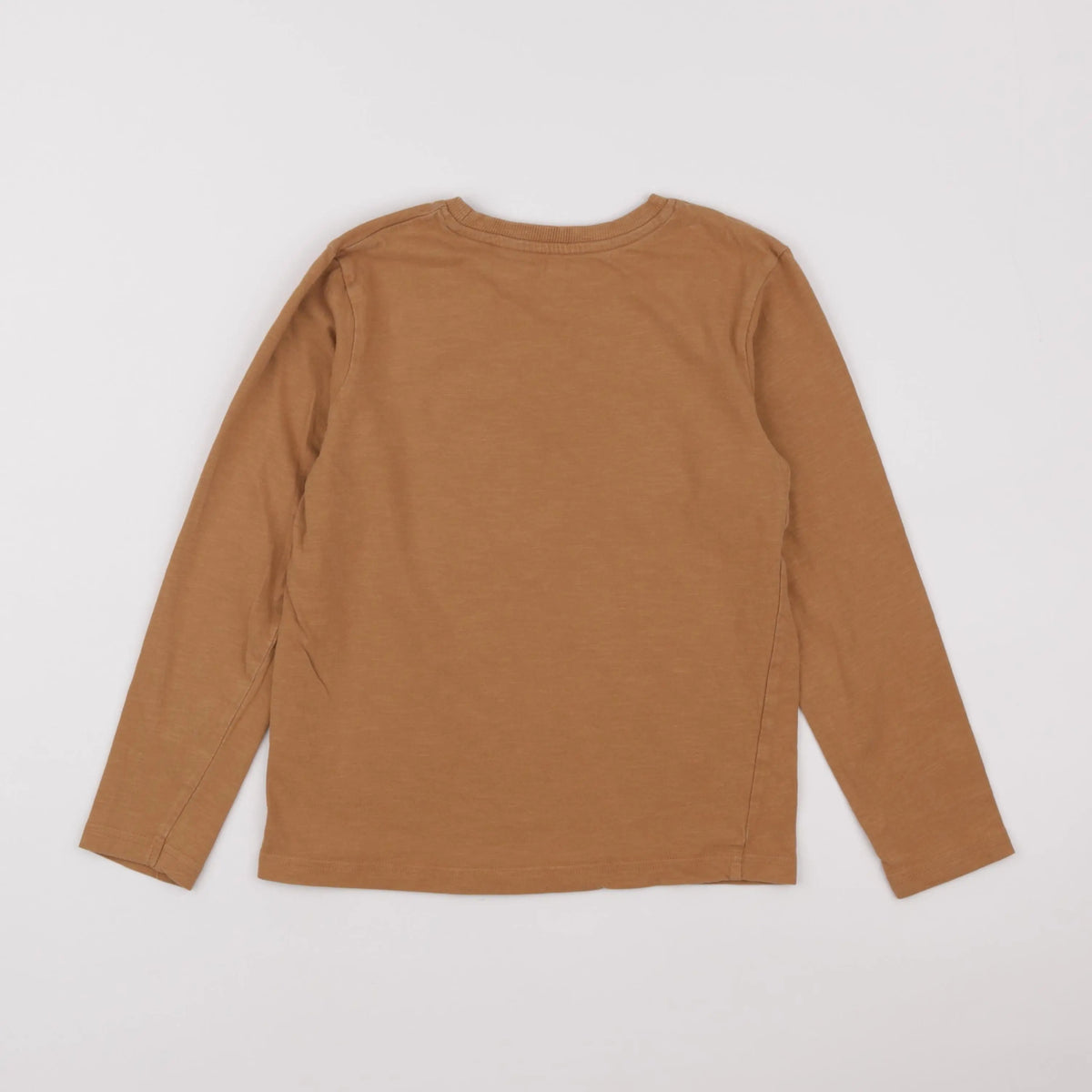 Vertbaudet - tee-shirt marron - 10 ans