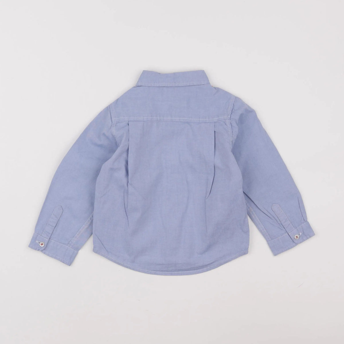 Jacadi - chemise bleu - 24 mois