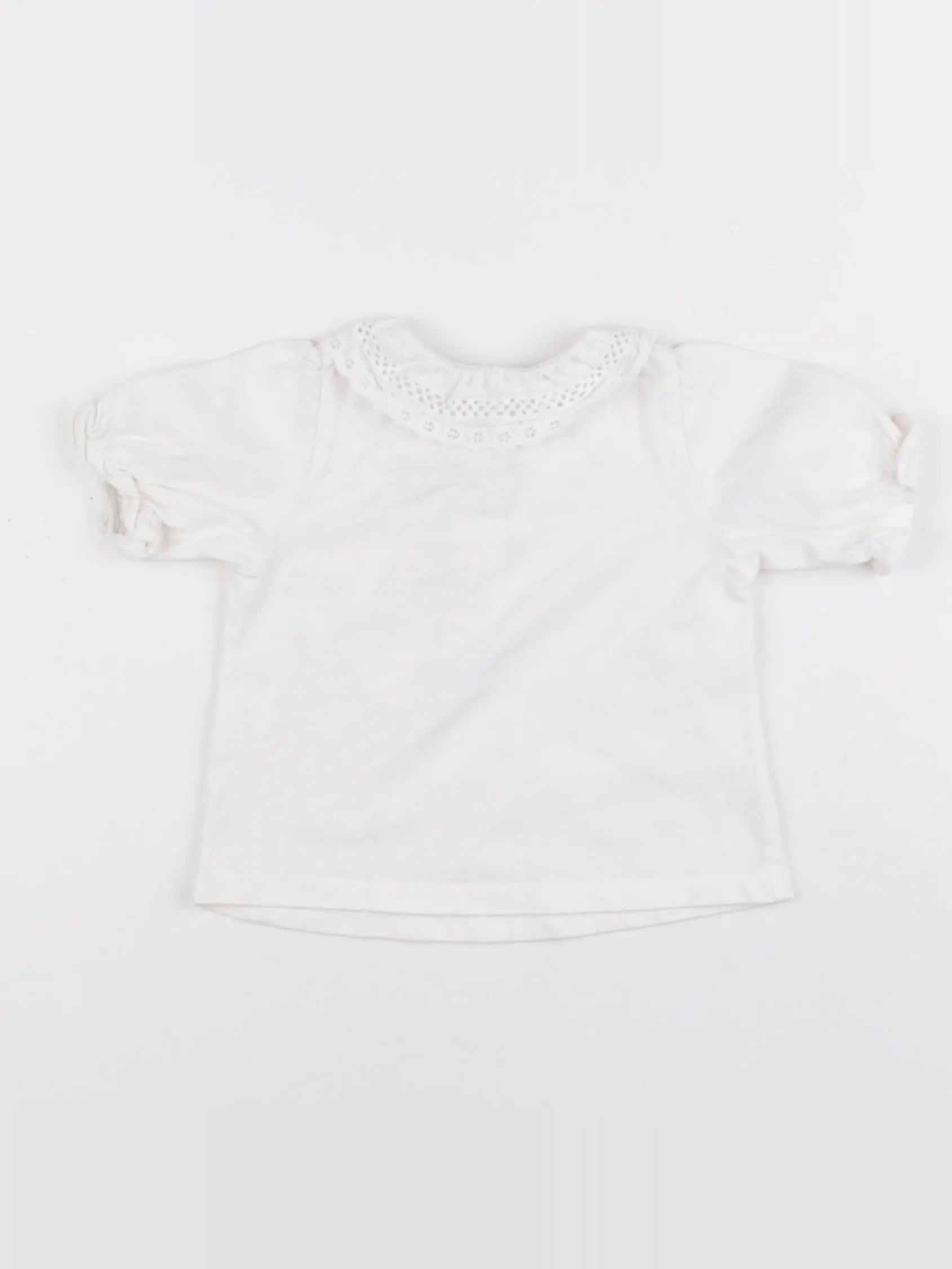 Cyrillus - blouse blanc - 6 mois