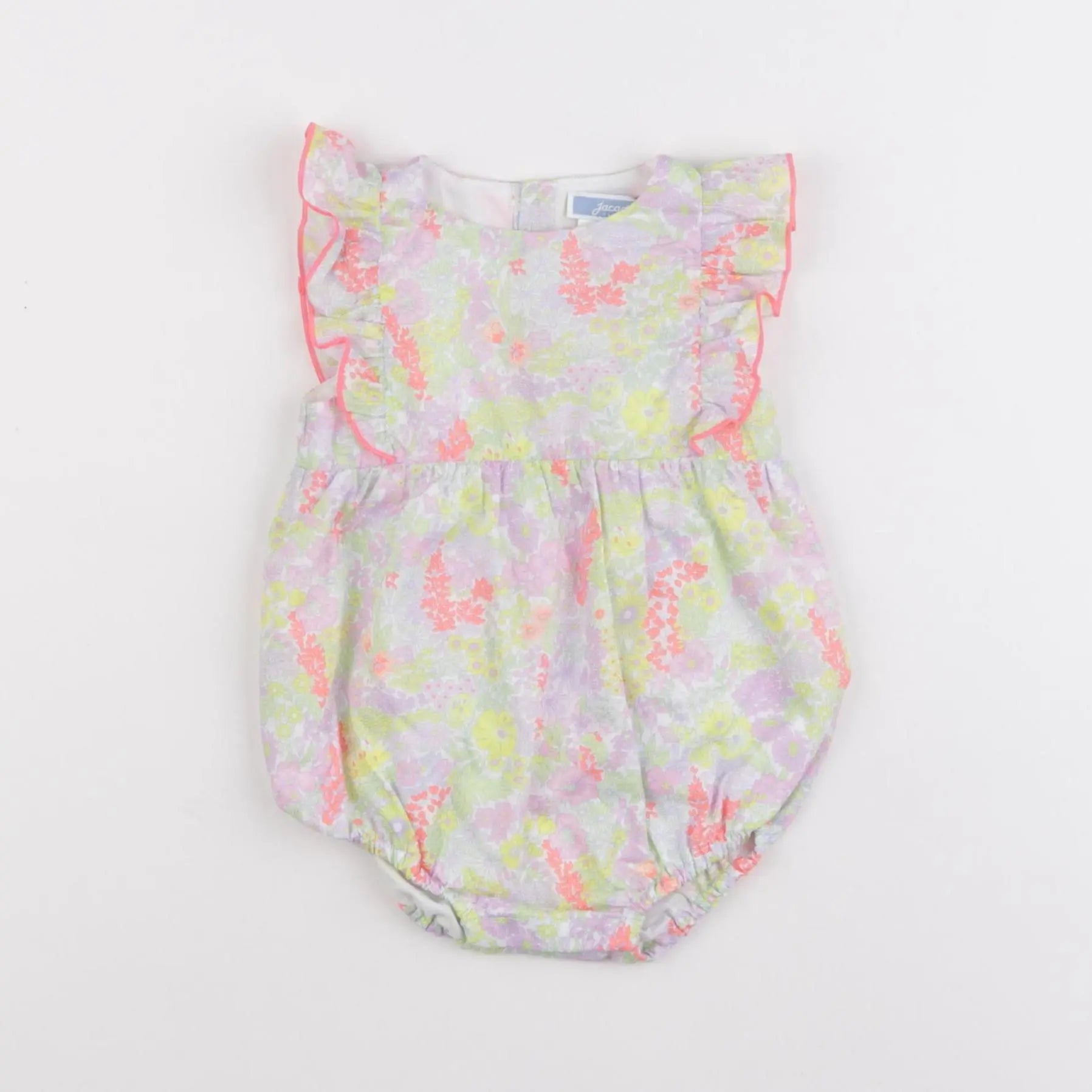 Jacadi - combinaison liberty multicolore - 6 mois