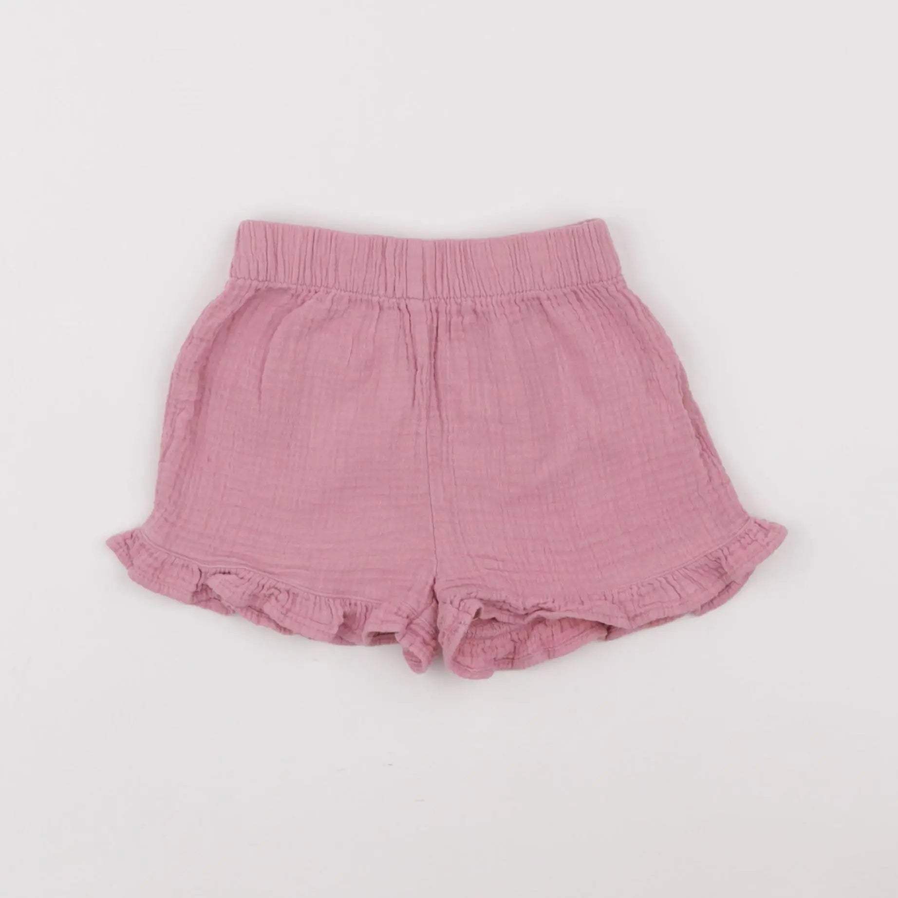 Vertbaudet - short rose - 12 mois