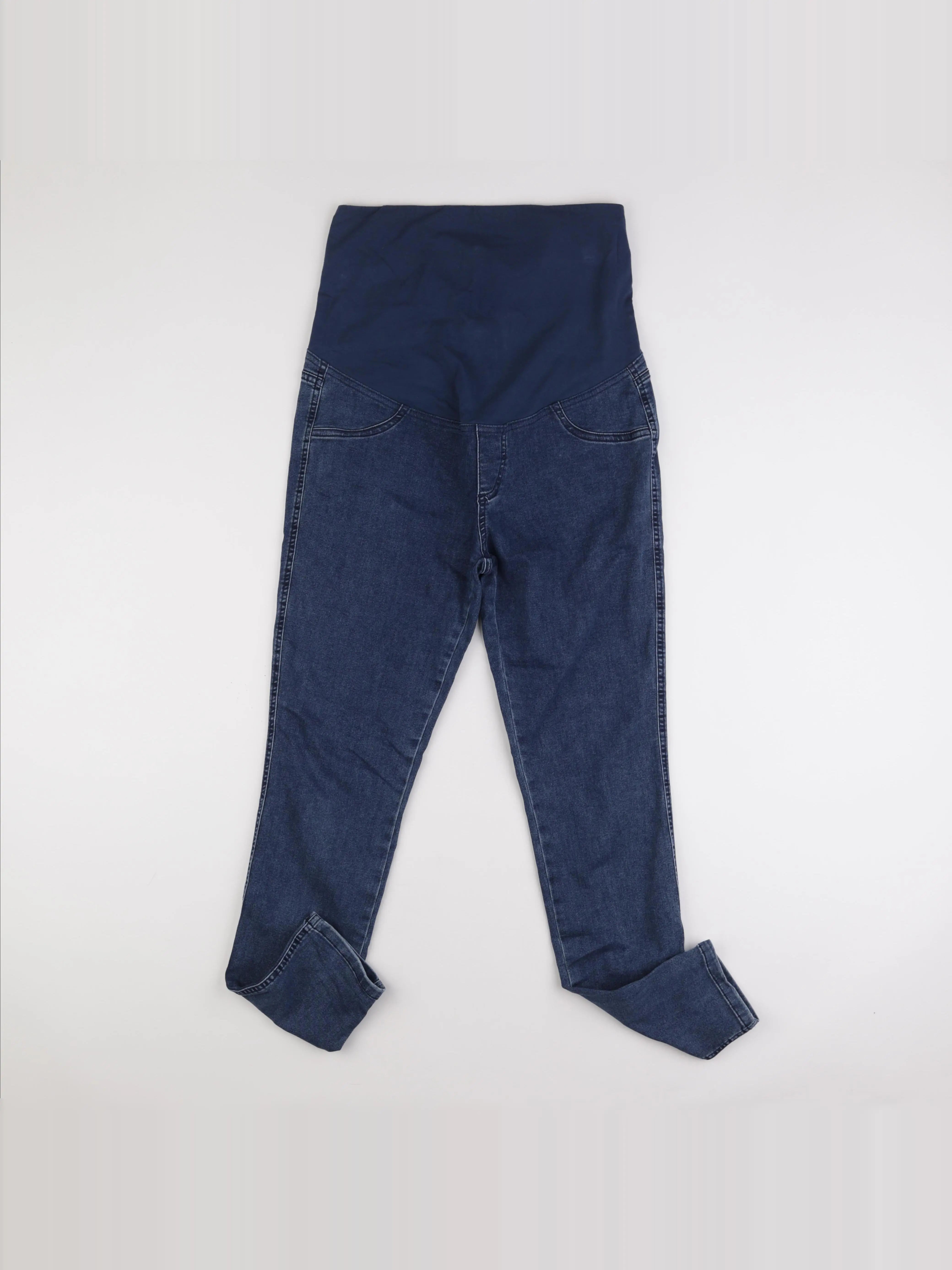 Calzedonia Maternité - pantalon grossesse bleu - 40